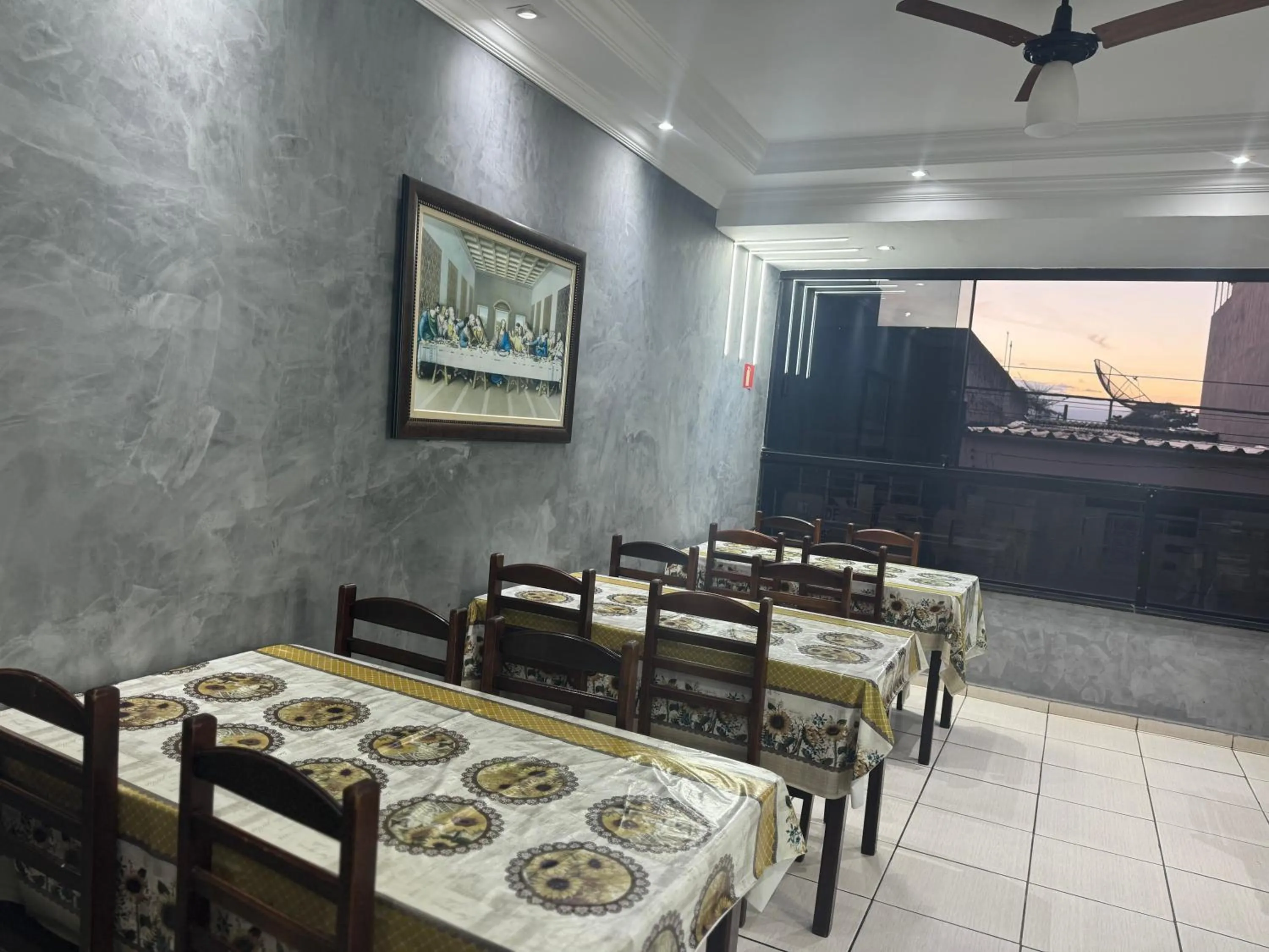 Dining area in Pousada Rabake