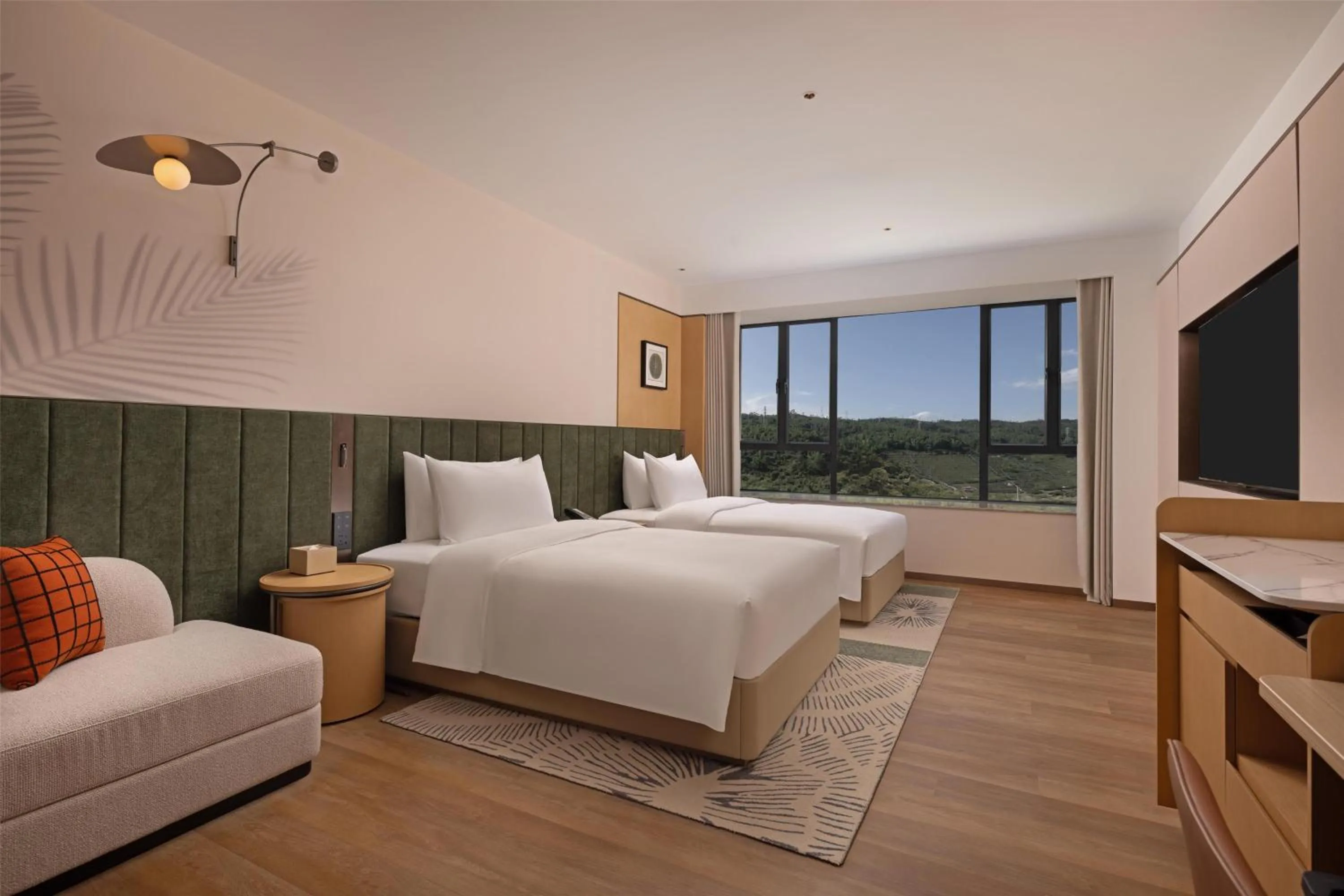 Bed in Hilton Garden Inn Shaoguan Furong New Town