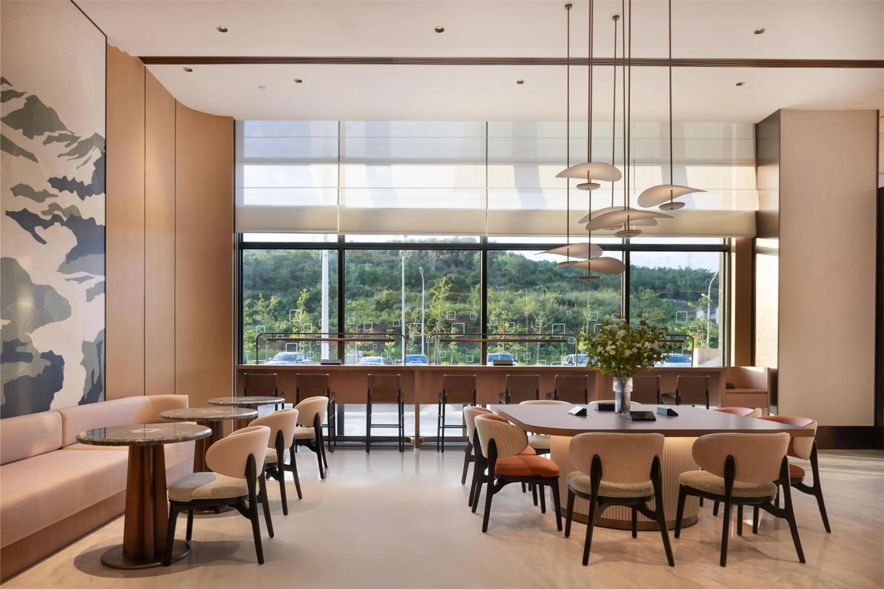 Lobby or reception in Hilton Garden Inn Shaoguan Furong New Town