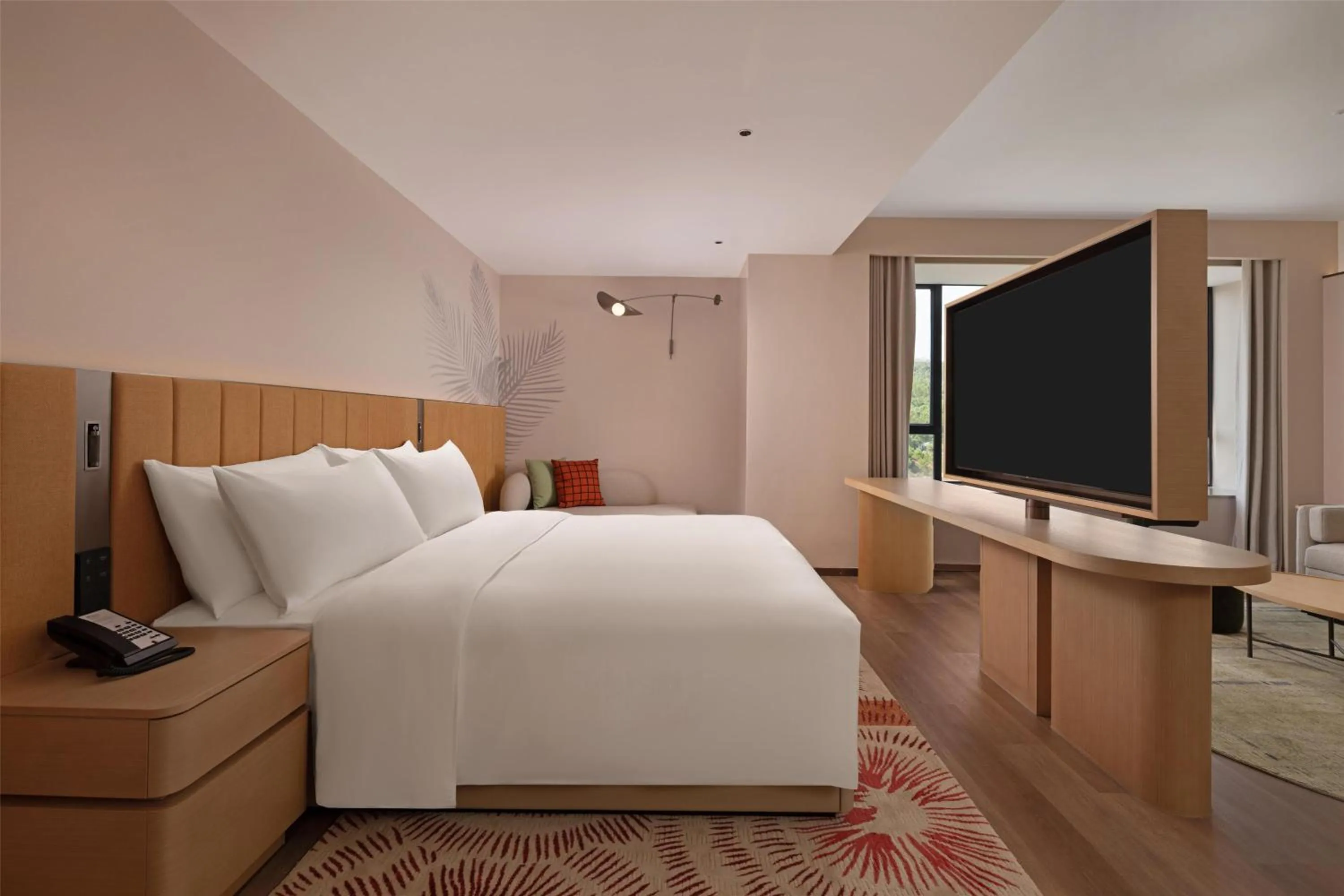 Bed in Hilton Garden Inn Shaoguan Furong New Town