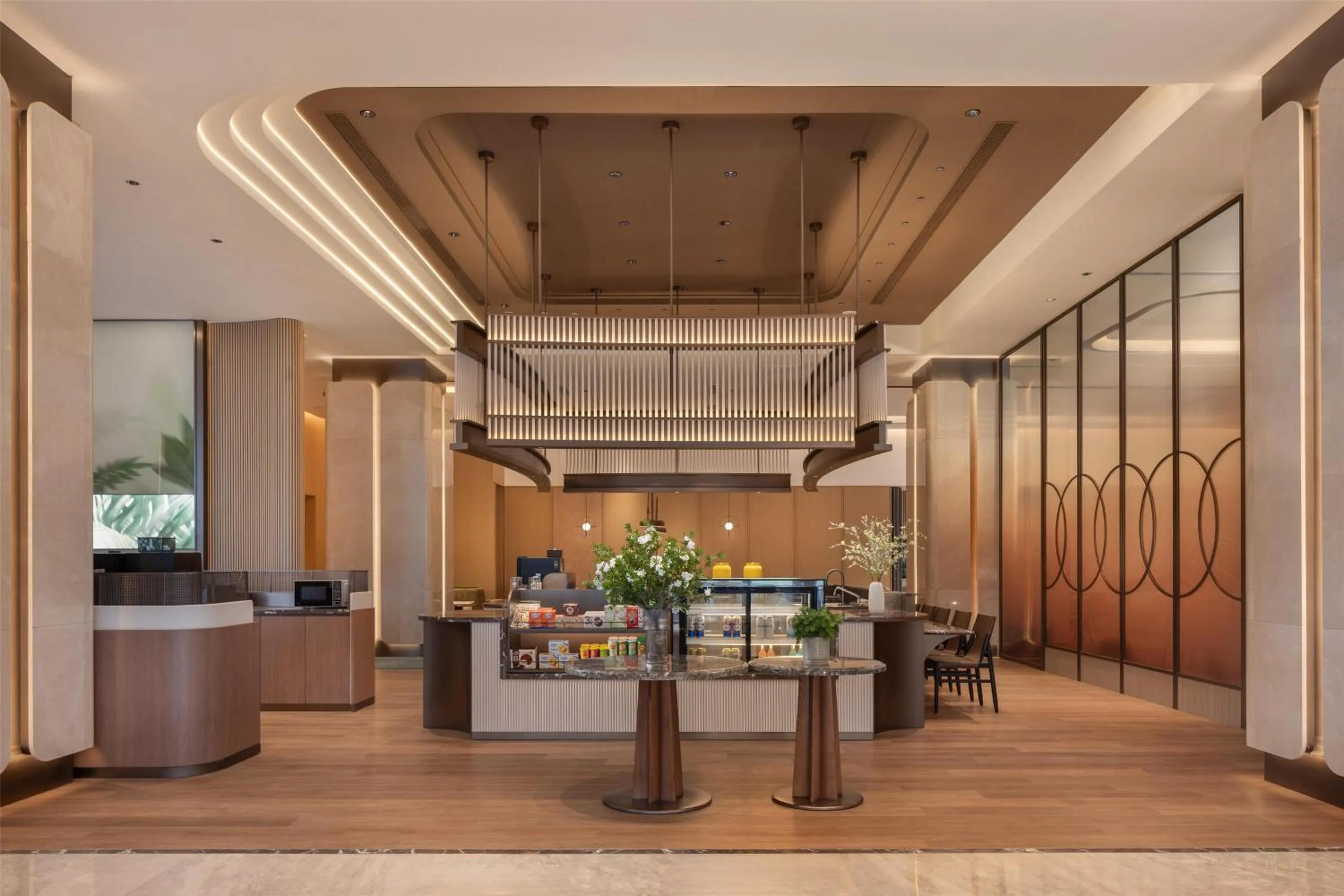 Lobby or reception in Hilton Garden Inn Shaoguan Furong New Town