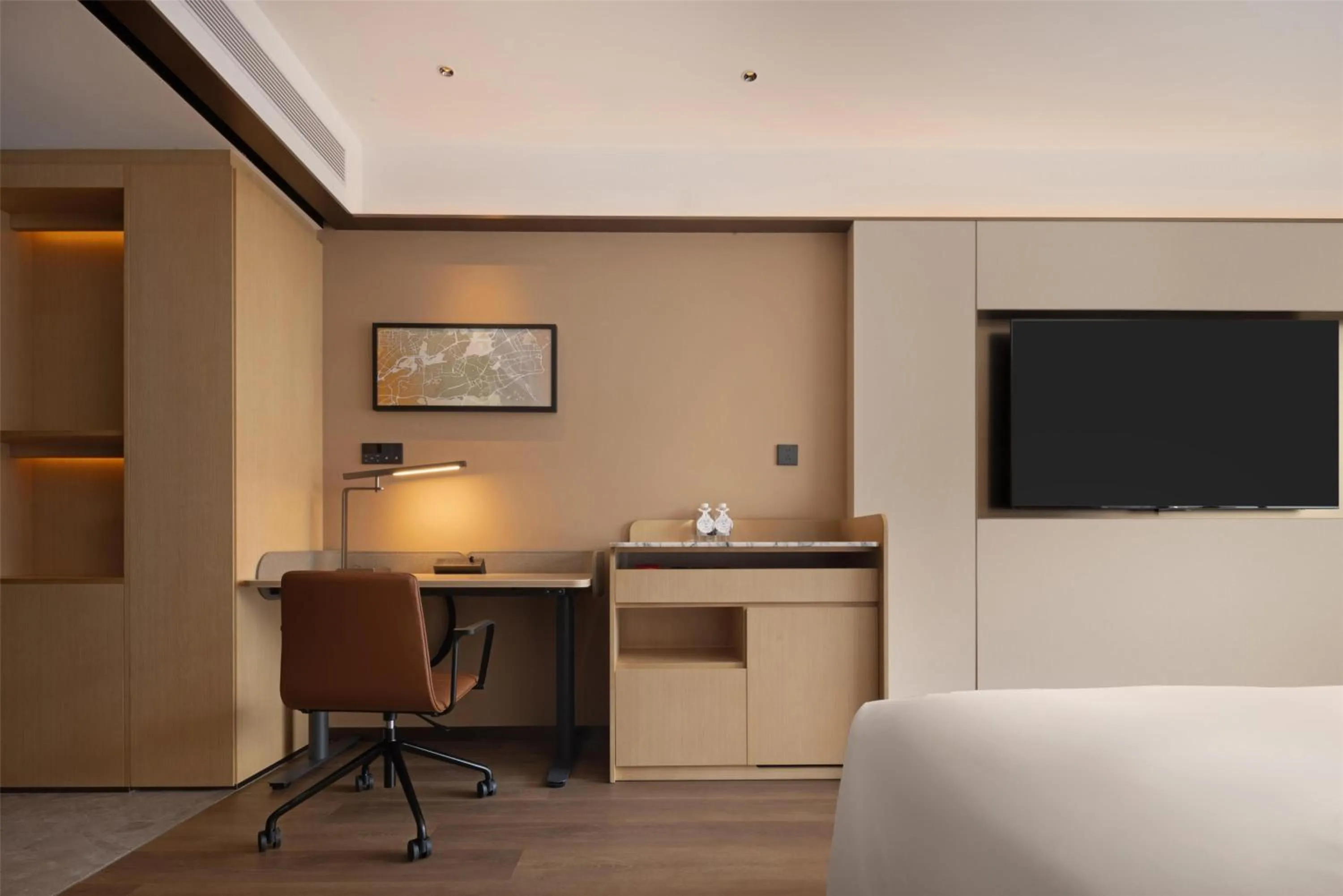 Bedroom, Bed in Hilton Garden Inn Shaoguan Furong New Town