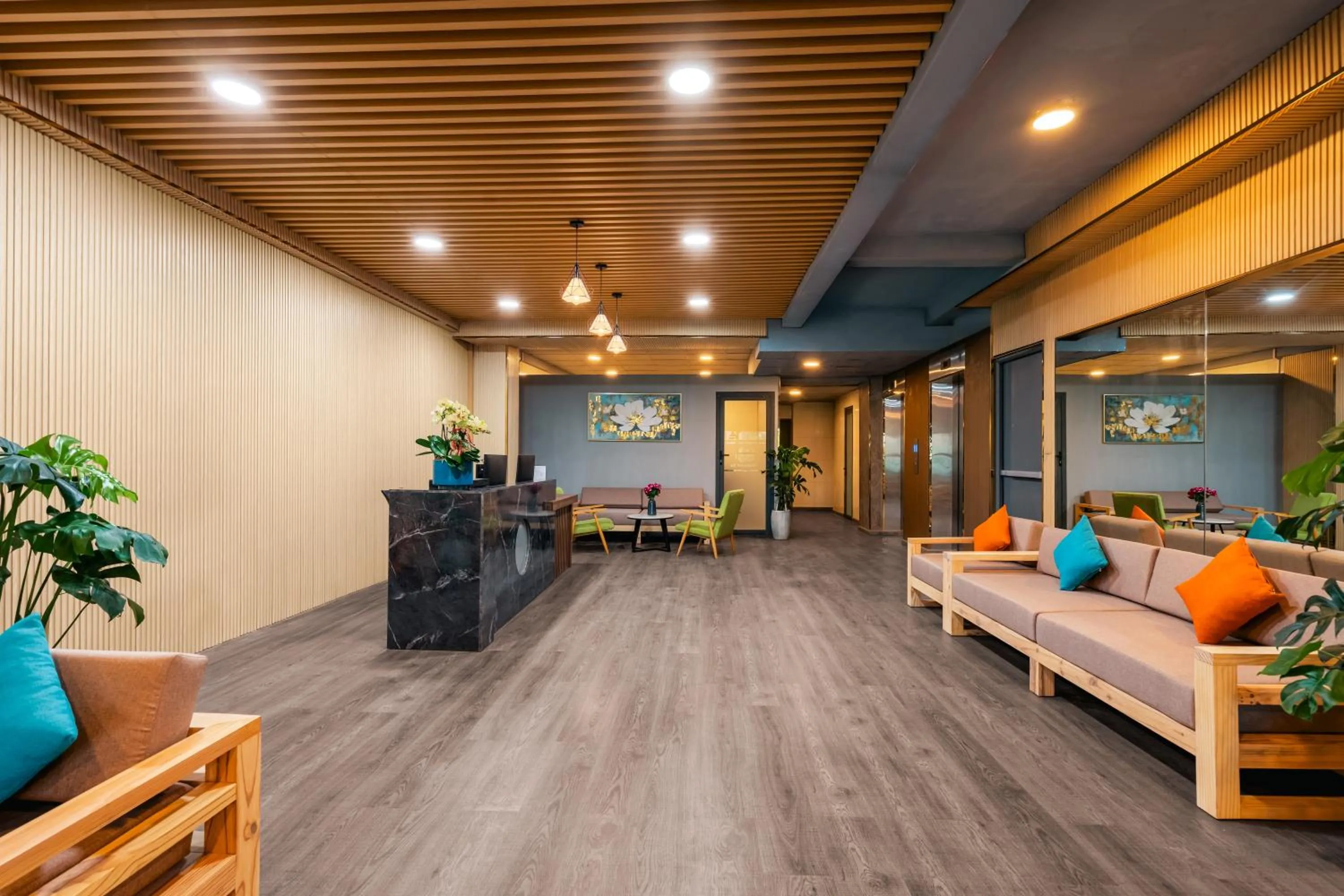 Lobby or reception in G8 Riverside Hotel Saigon