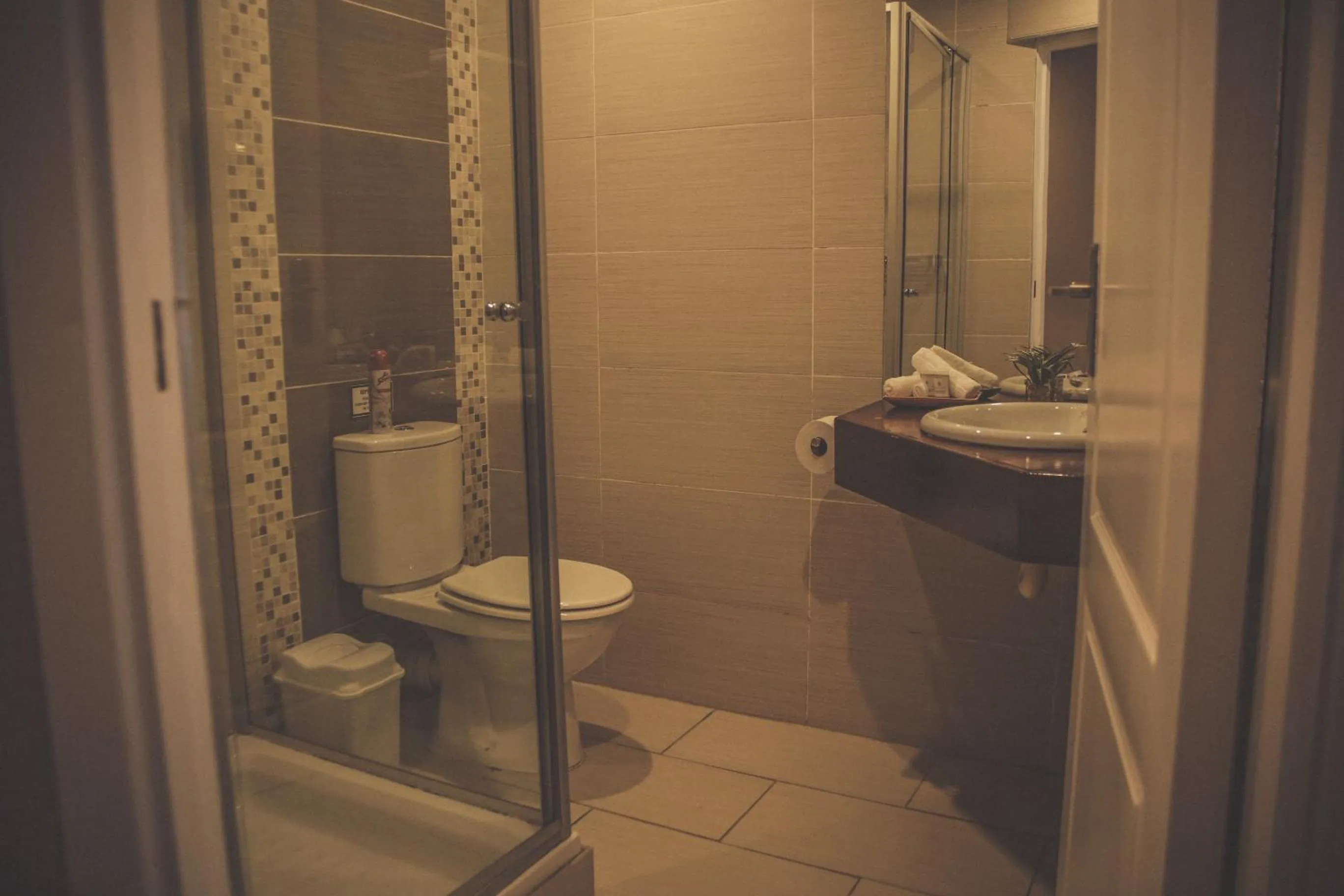 Shower in Biggy Best Boutique Hotel & Self Catering Cottages