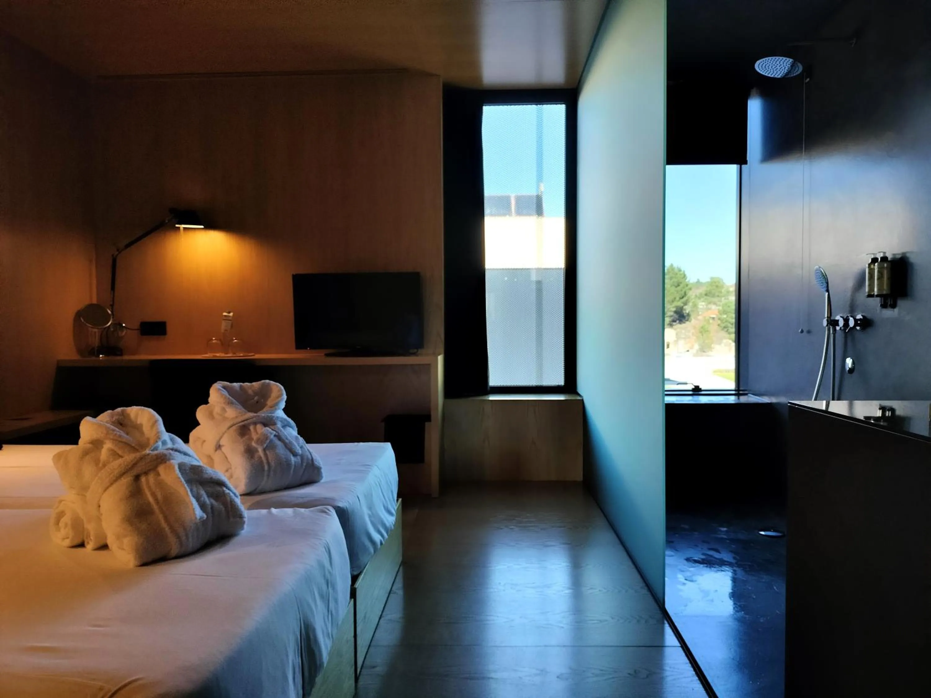 Bed in Cró Hotel Rural