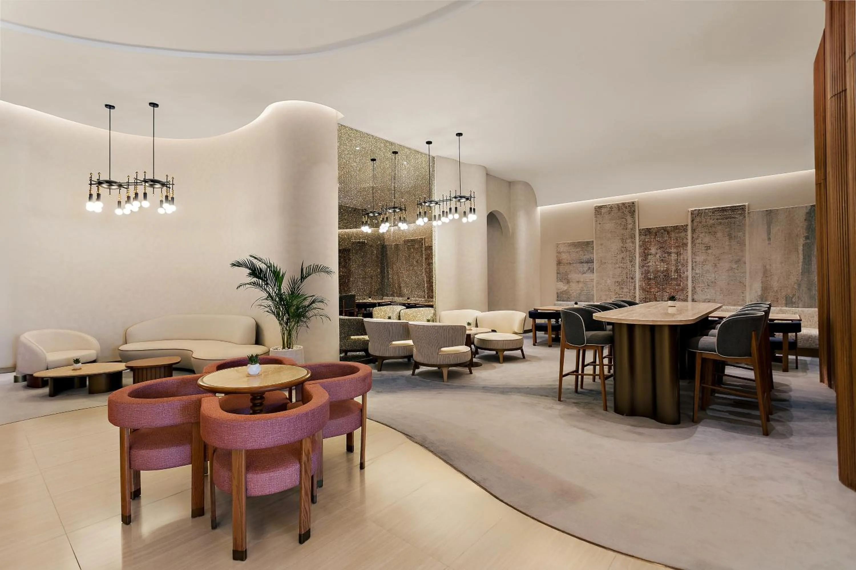 Lobby or reception in Mercure Abu Dhabi Downtown