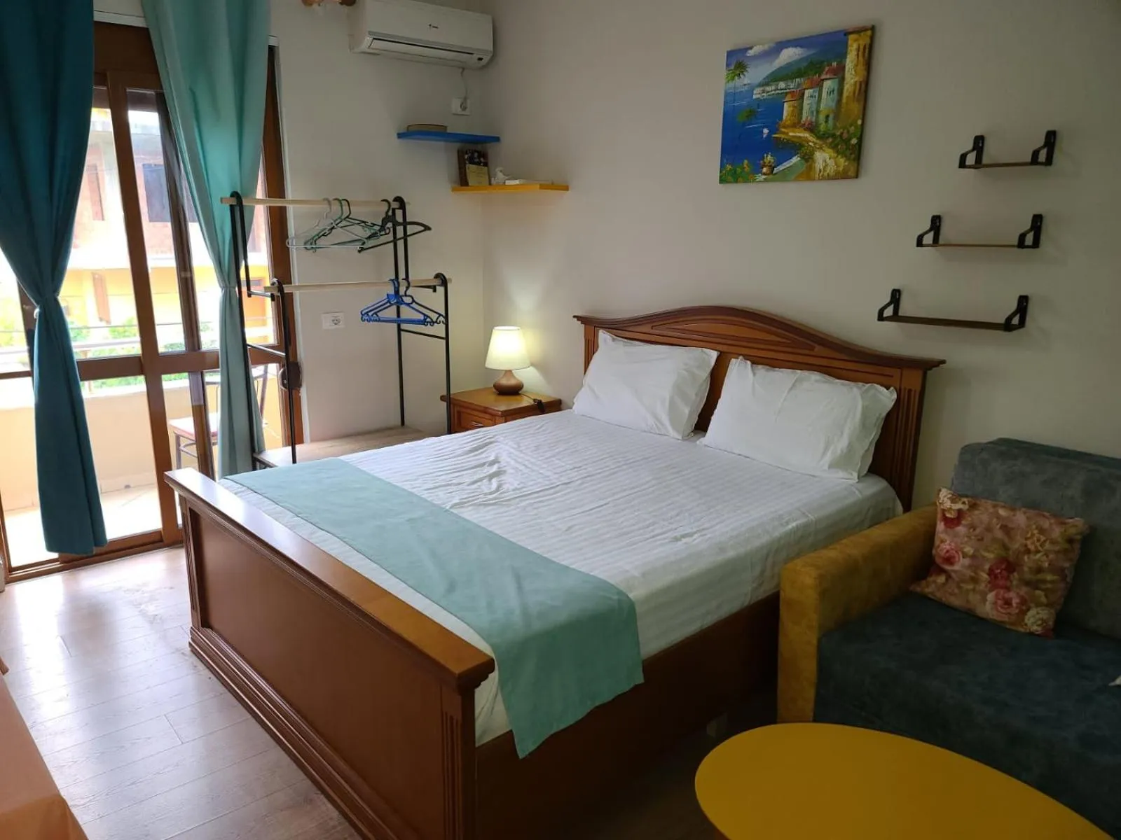 Photo of the whole room, Bed in My Apartments Durres