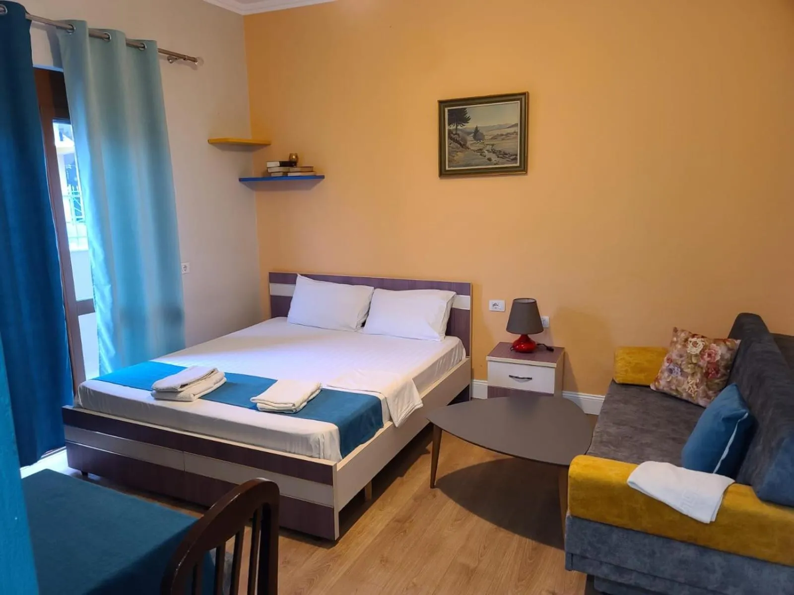 Photo of the whole room, Bed in My Apartments Durres