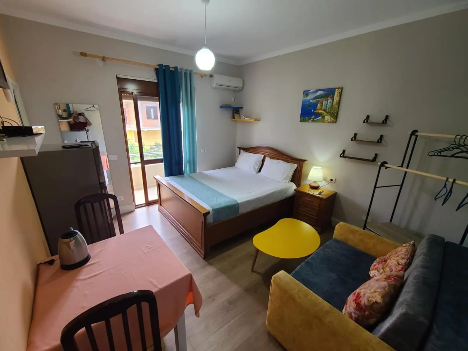 Photo of the whole room, Bed in My Apartments Durres