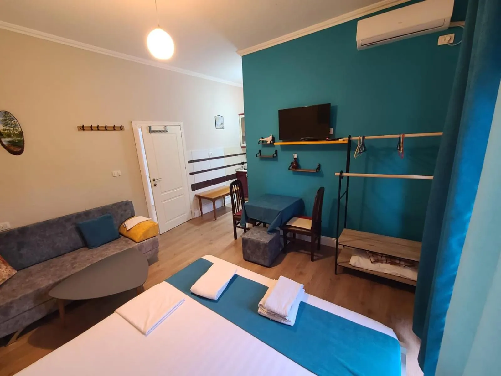 Photo of the whole room, Bed in My Apartments Durres