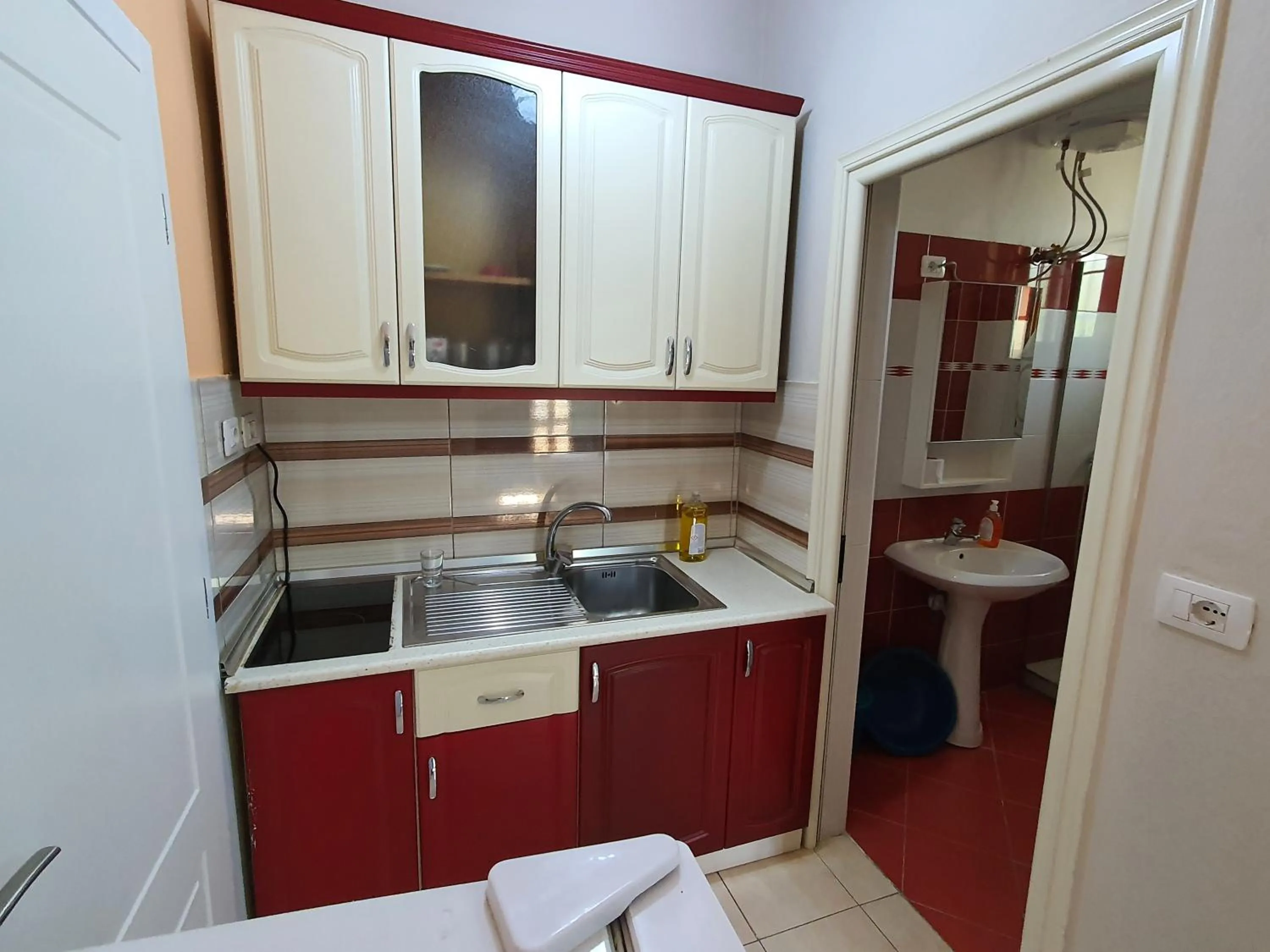 Kitchen or kitchenette in My Apartments Durres