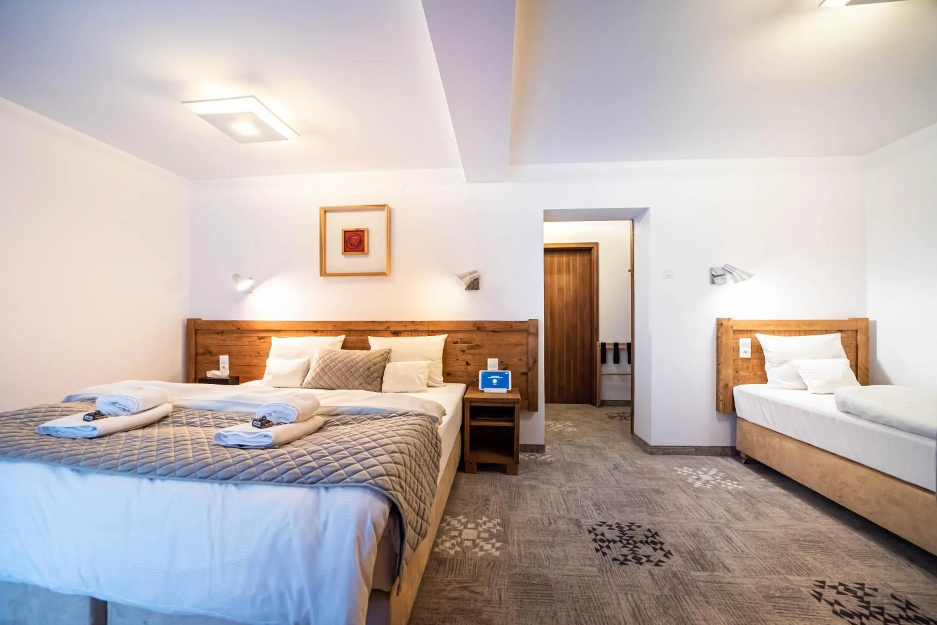 Bed in Apartamenty przy Hotelu Żywieckim