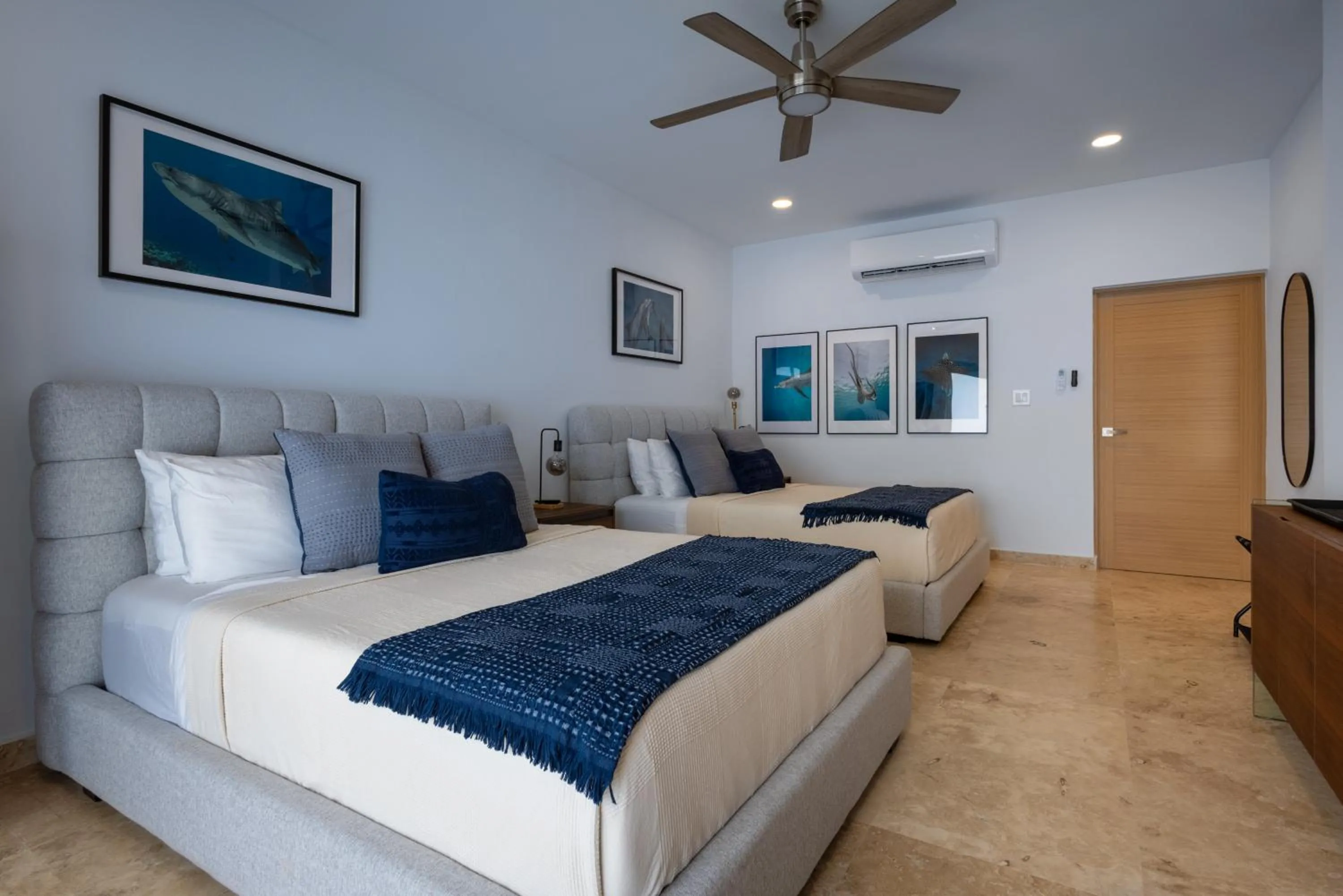 Bed in Anchors Hotel