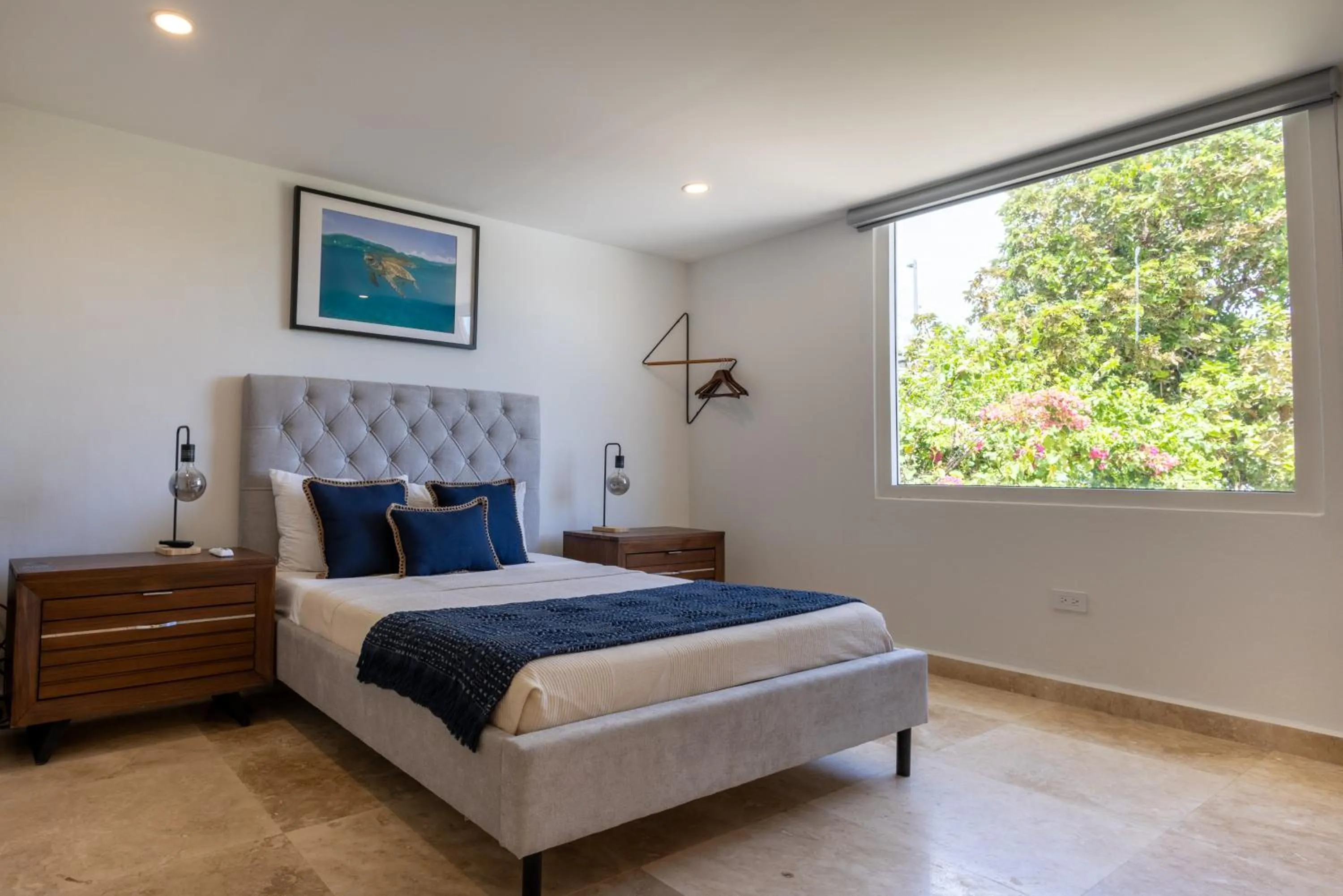 Bed in Anchors Hotel