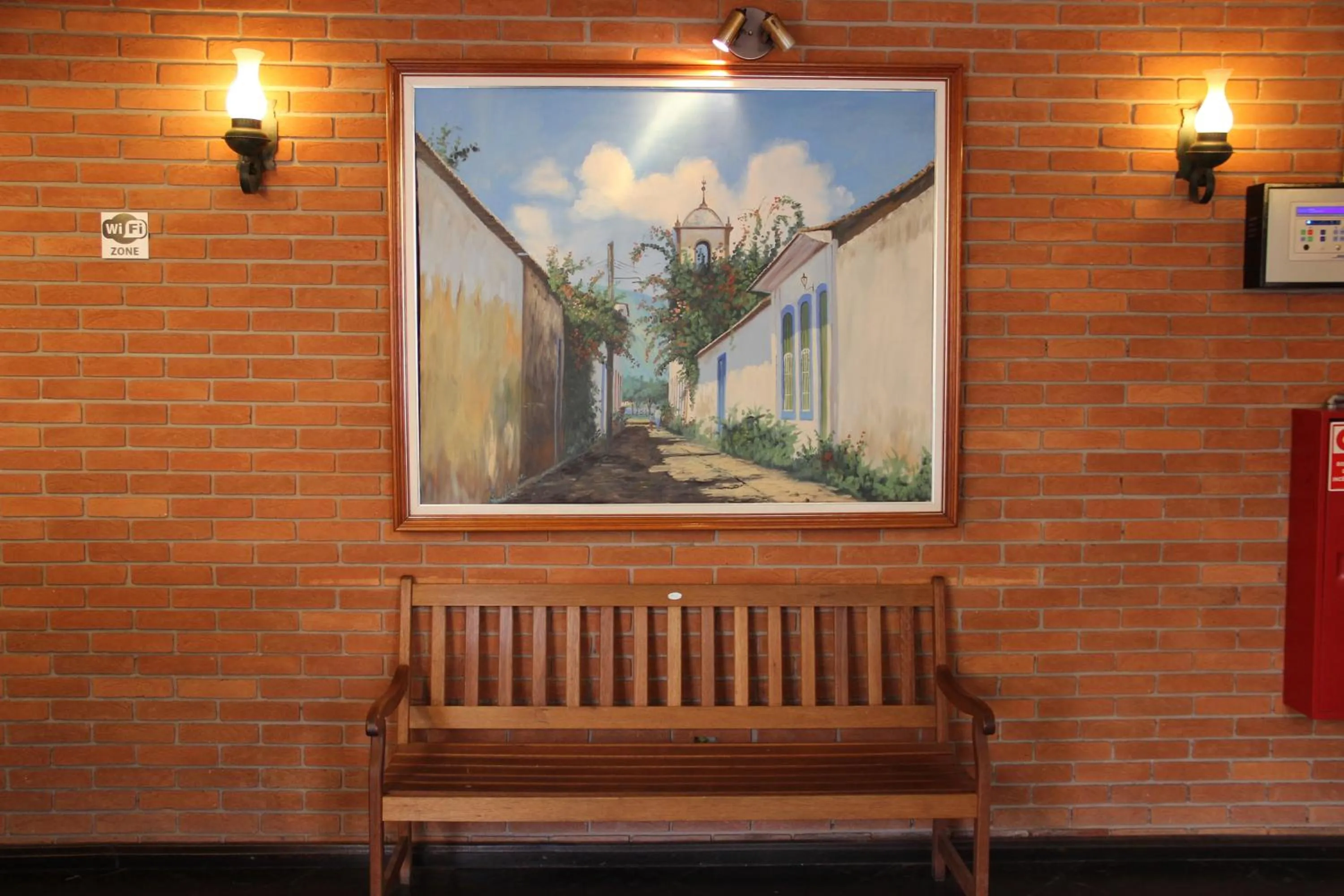 Decorative detail in Hotel Santa Rita