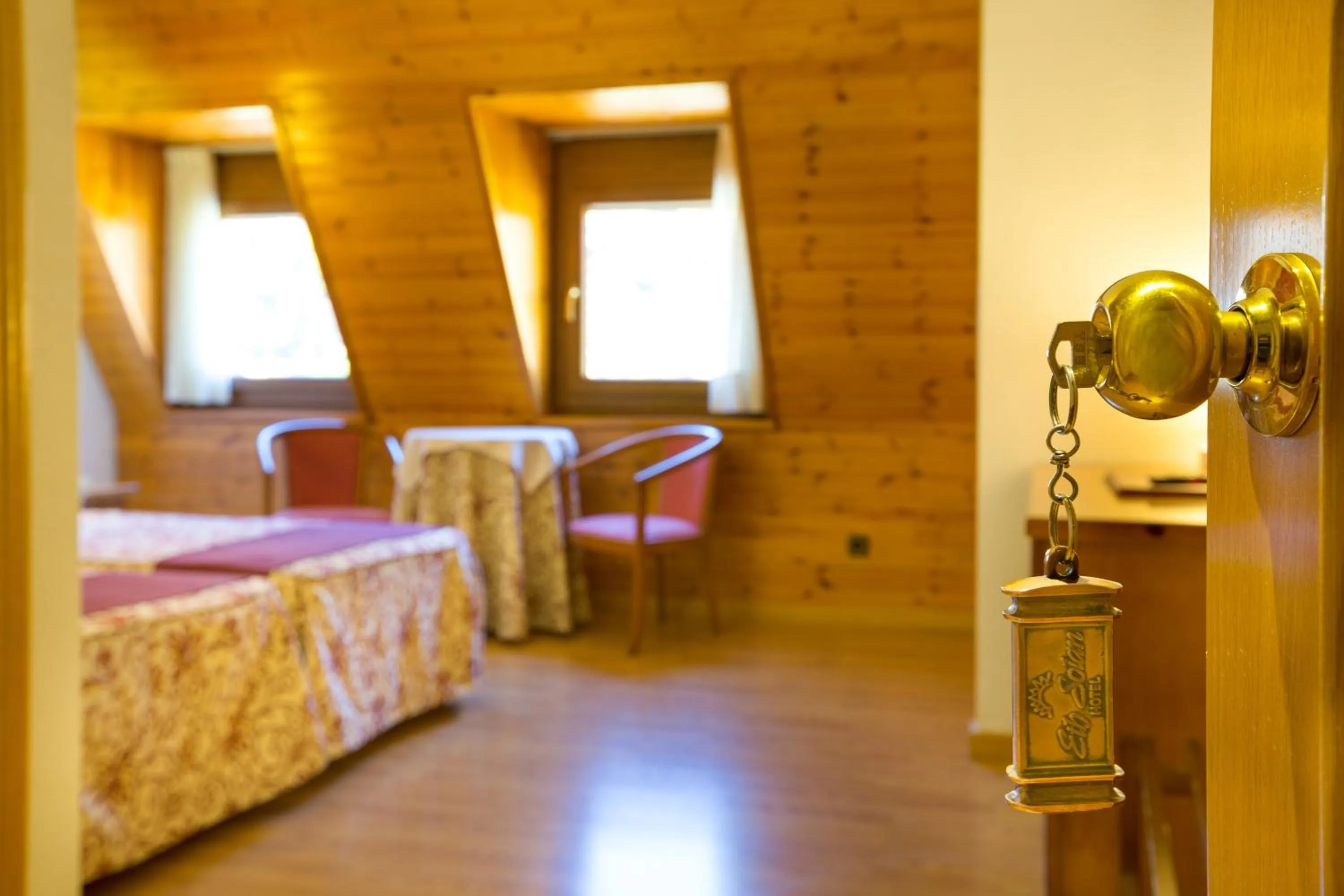 Bedroom, Bed in Hotel Eth Solan & SPA