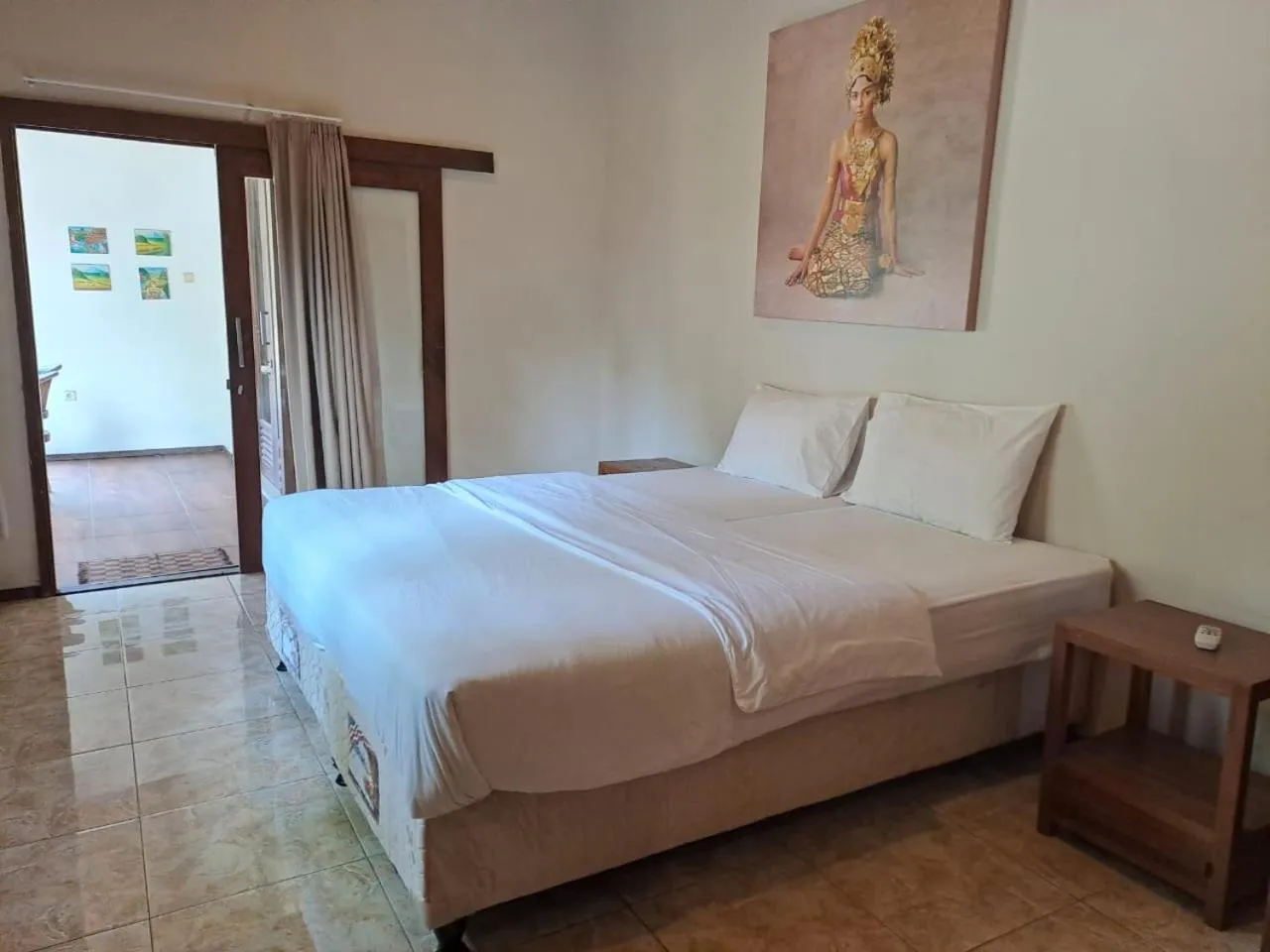 Bed in Si Pitung Village