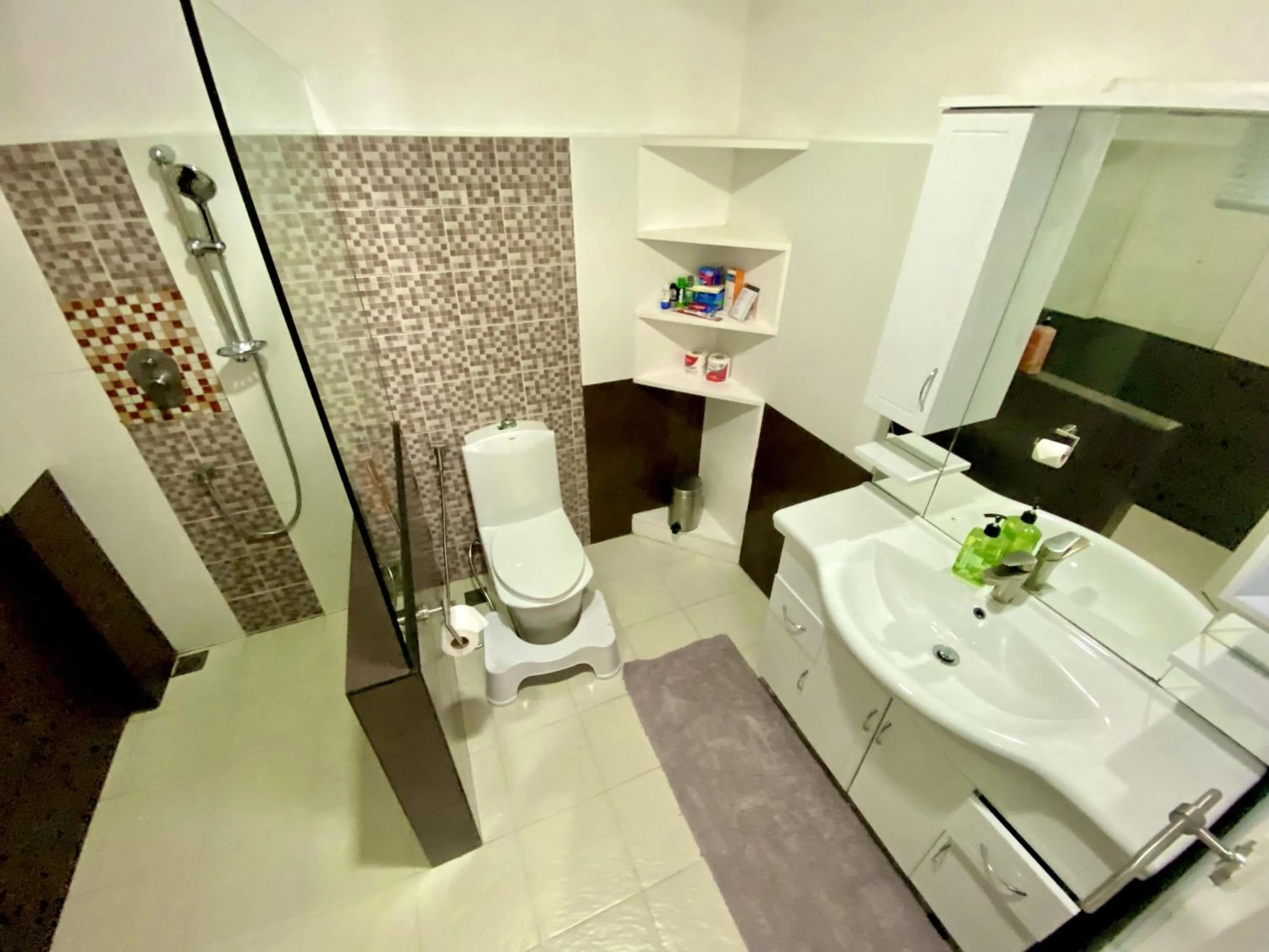 Bathroom in Lalaguna Villas Luxury Dive Resort and Spa