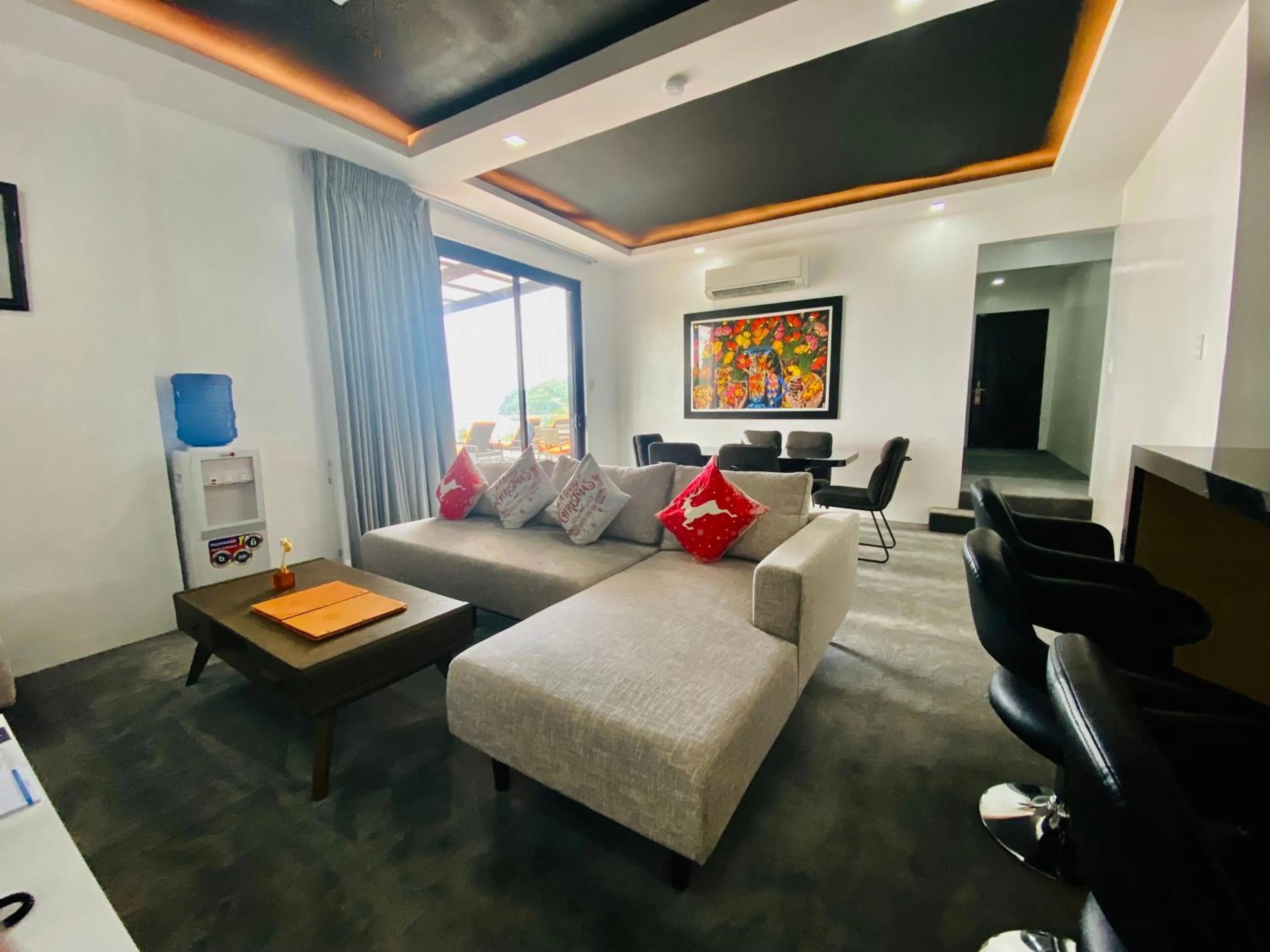 Living room in Lalaguna Villas Luxury Dive Resort and Spa