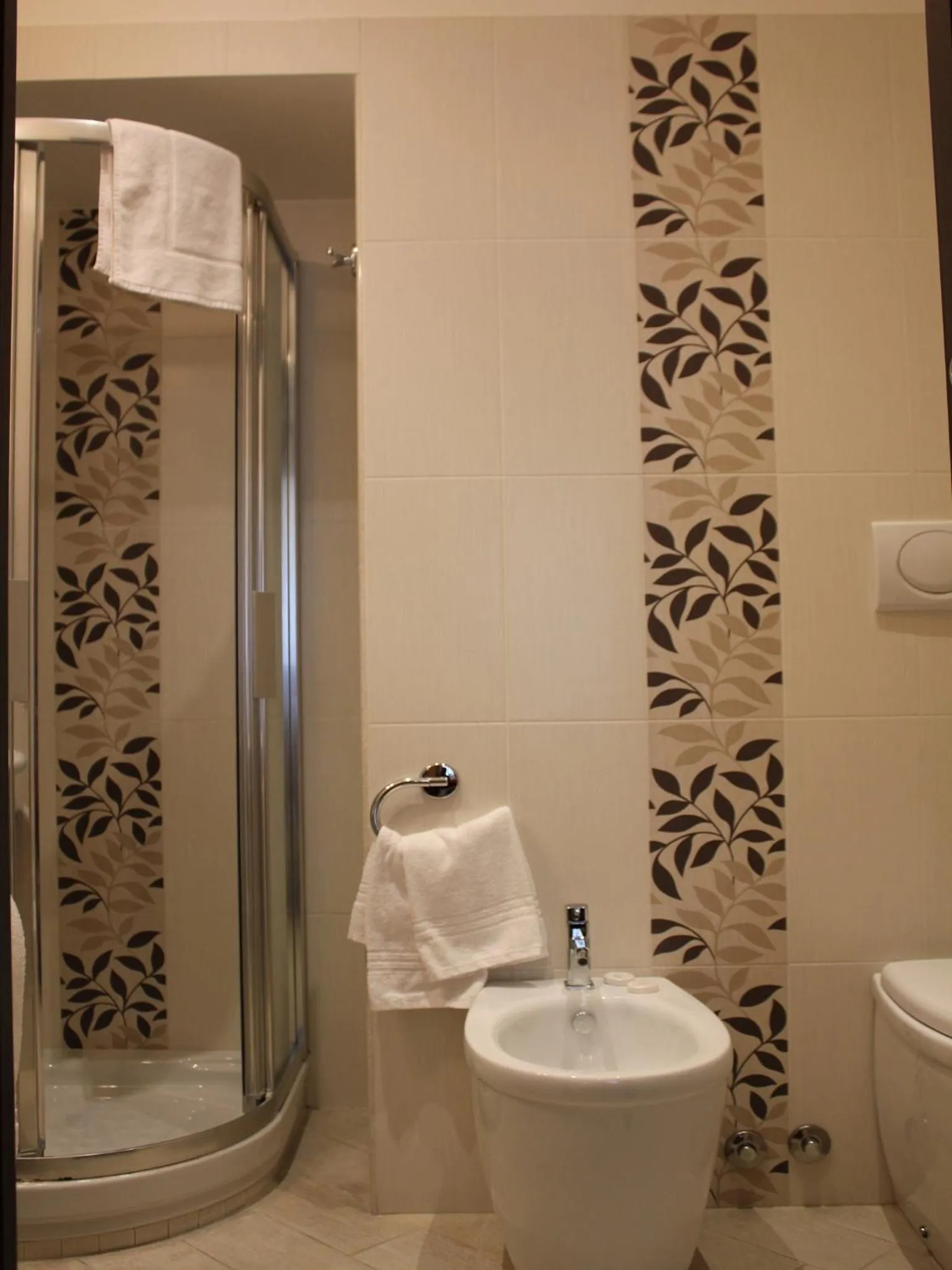 Shower in Candia Inn Vatican