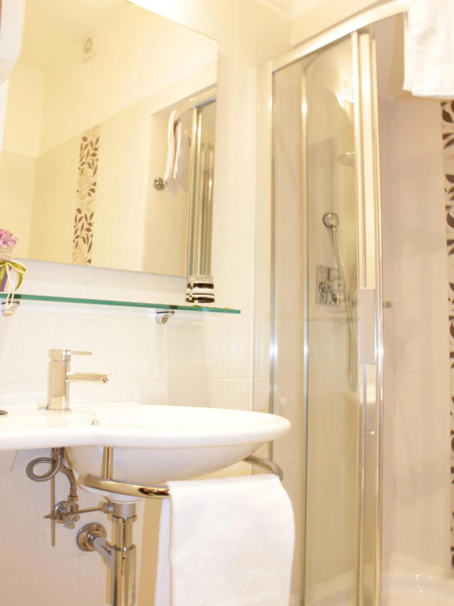 Shower in Candia Inn Vatican