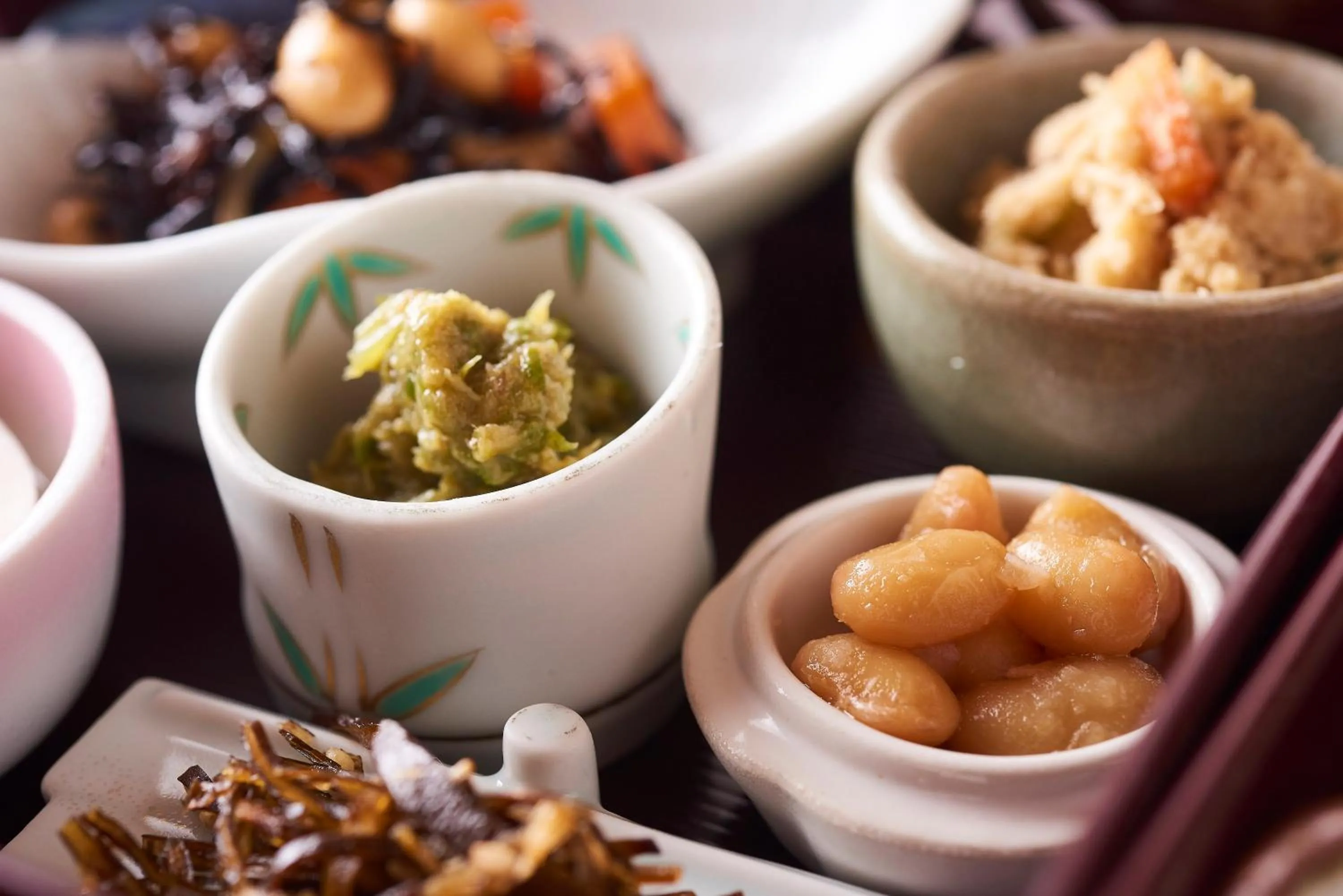 Food close-up in Tsukasaya Ryokan