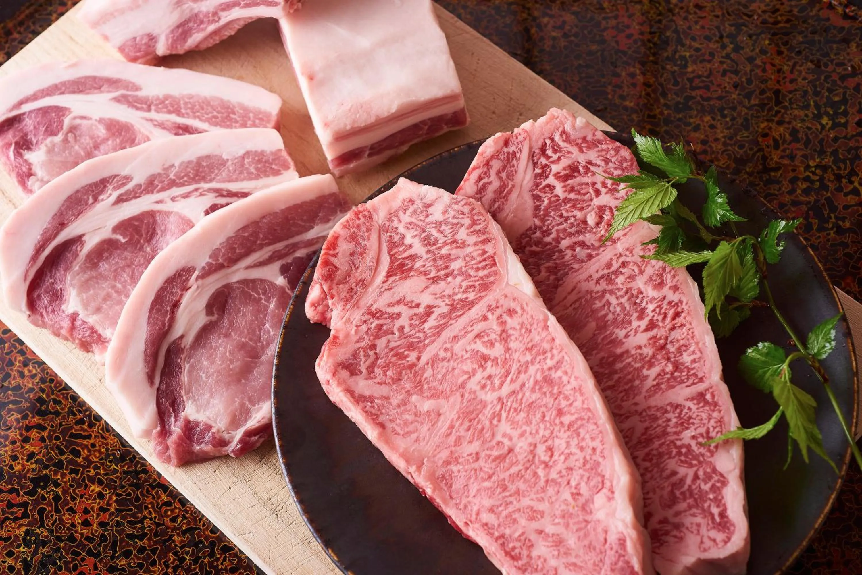 Food close-up in Tsukasaya Ryokan