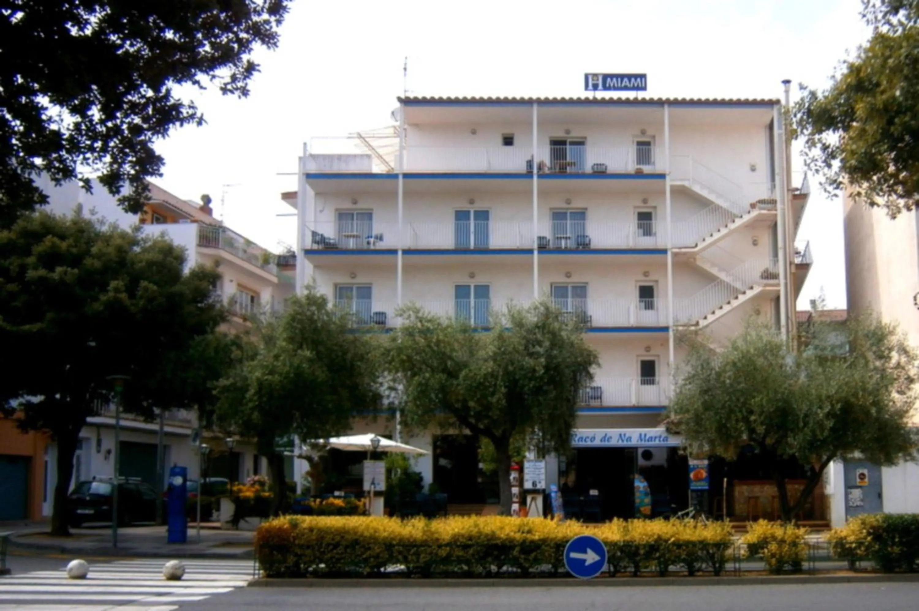 Facade/entrance in Hotel Miami