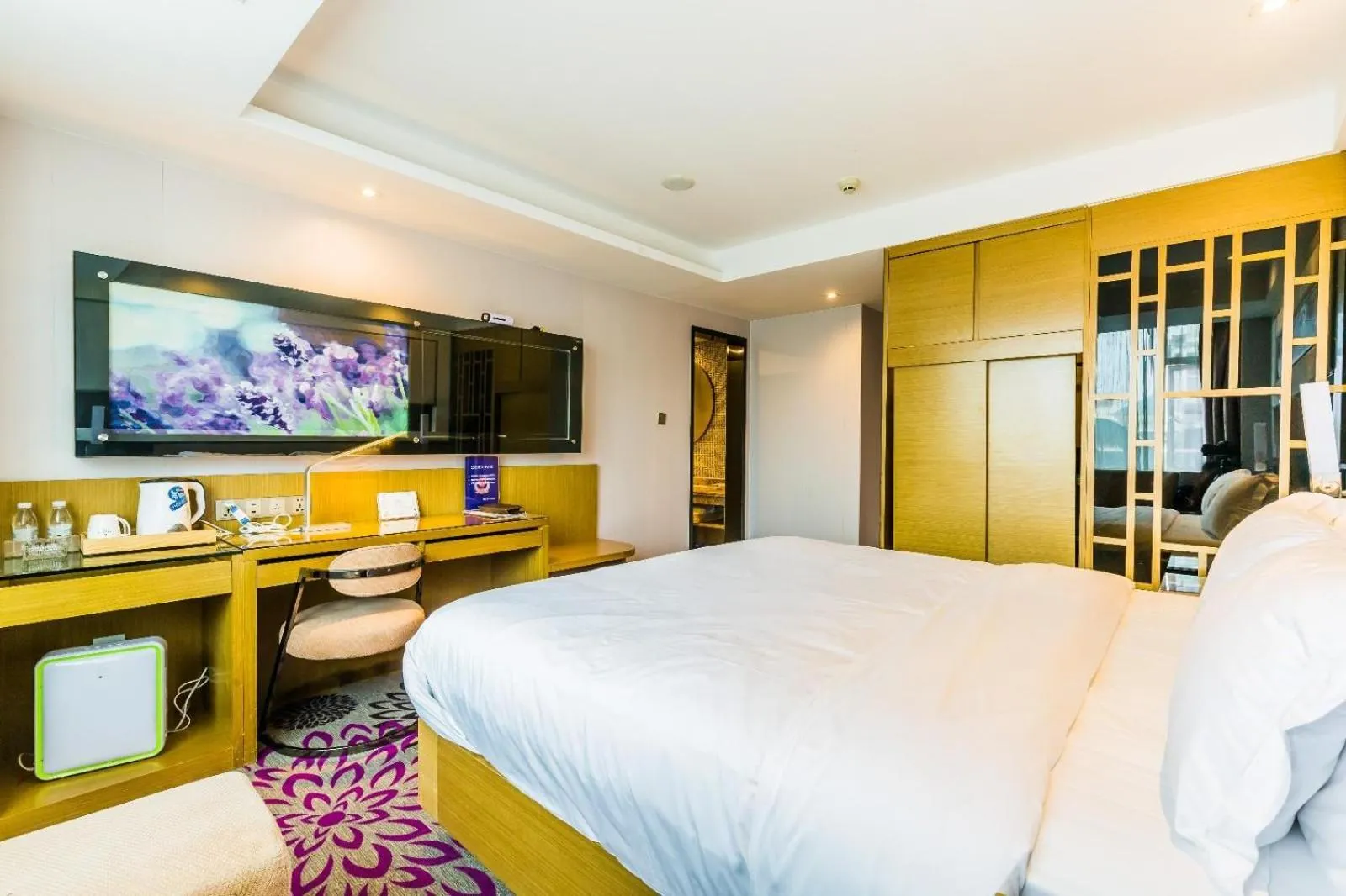 Bed in Lavande Hotel Foshan Shunde Ronggui