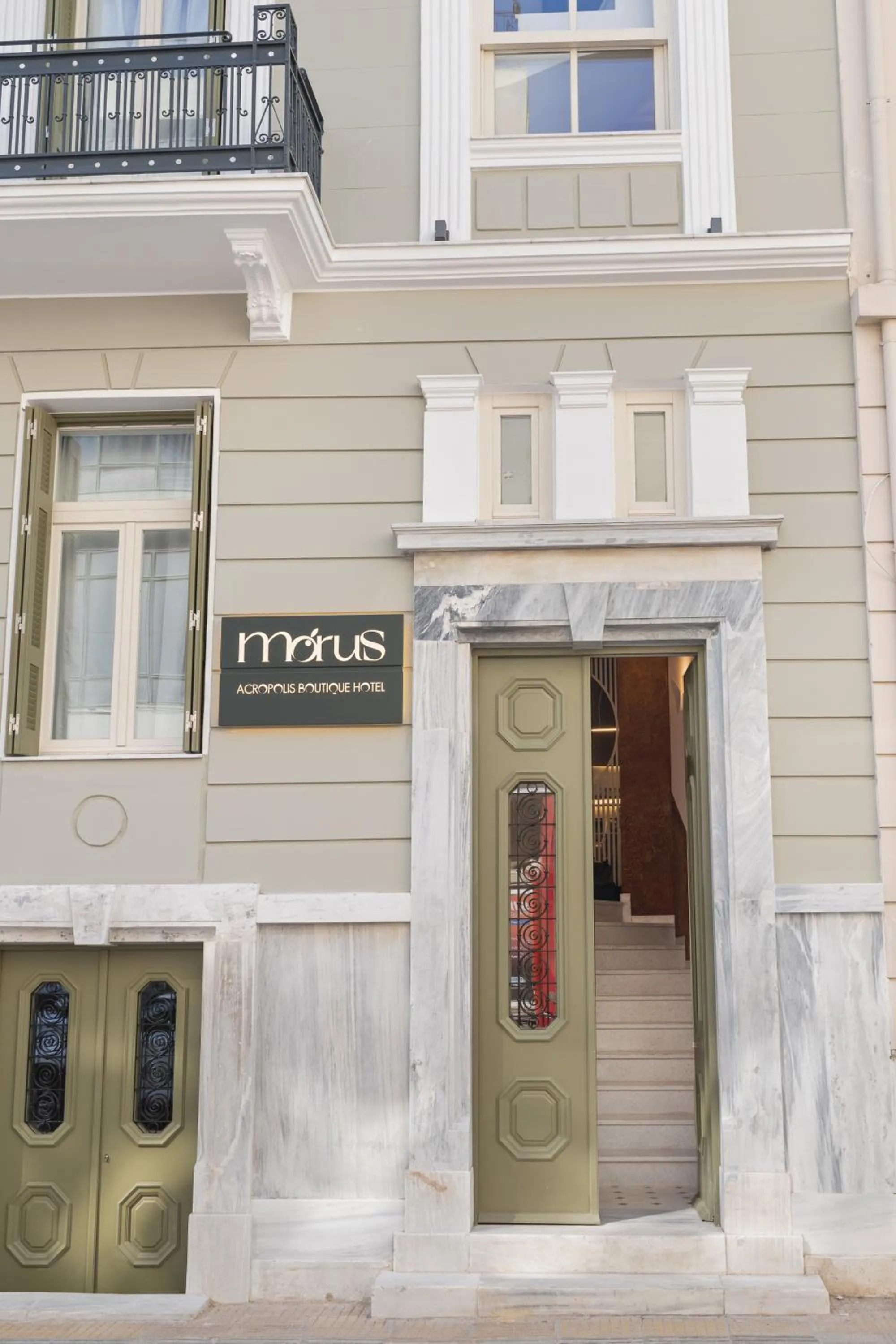 Facade/entrance in Morus Acropolis Boutique Hotel