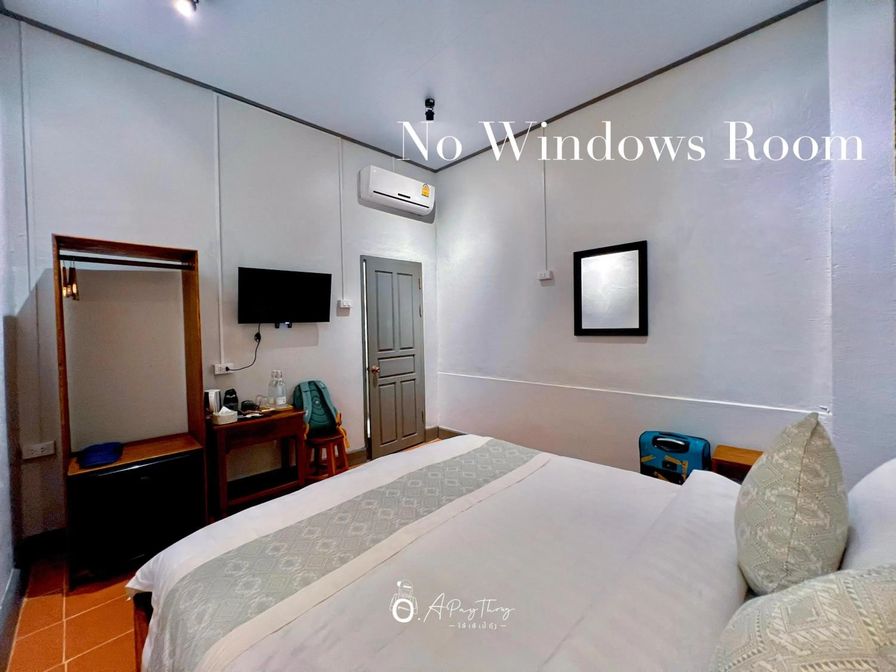 Bed in SamaiLaos Residence