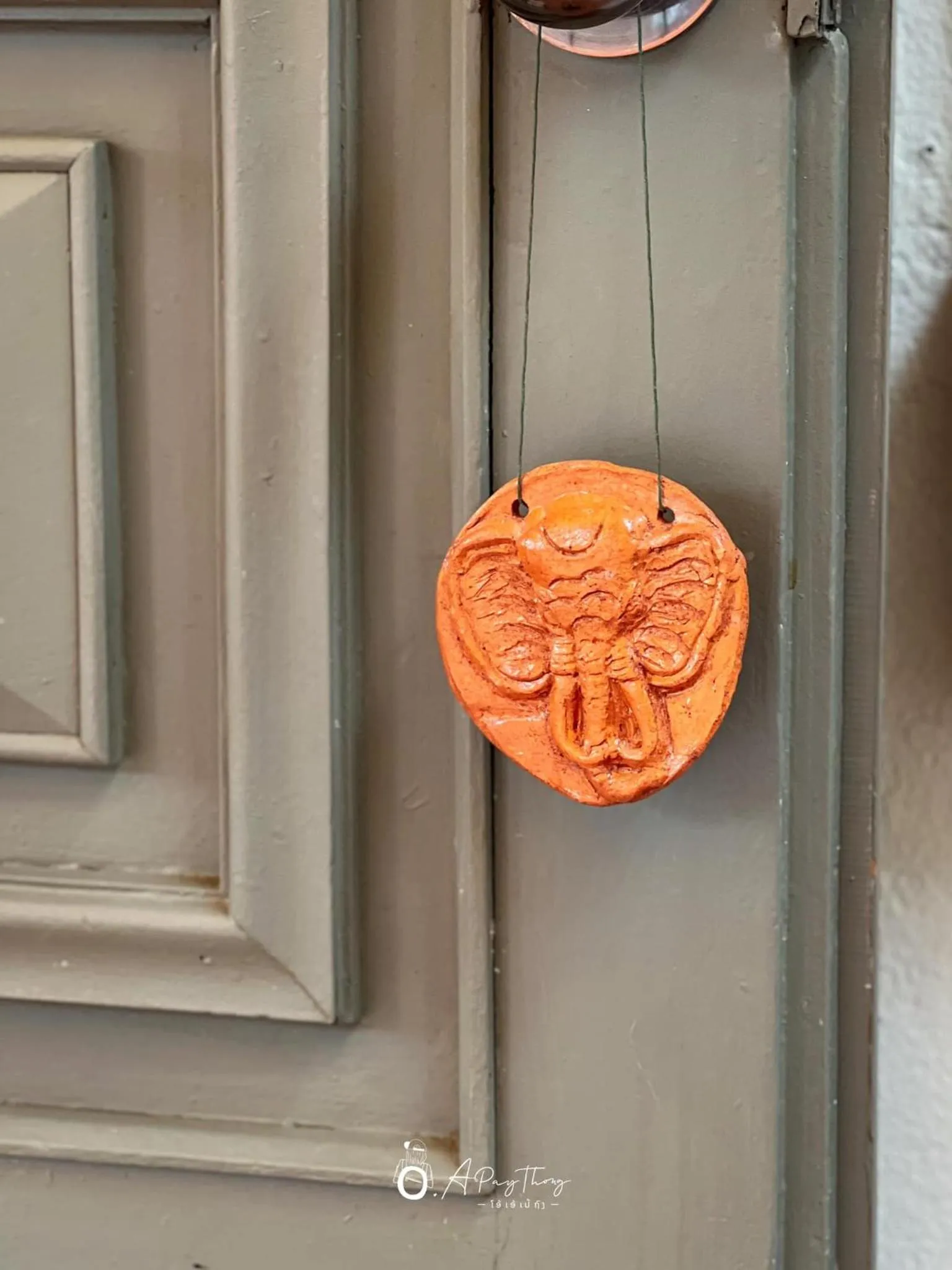 Decorative detail in SamaiLaos Residence