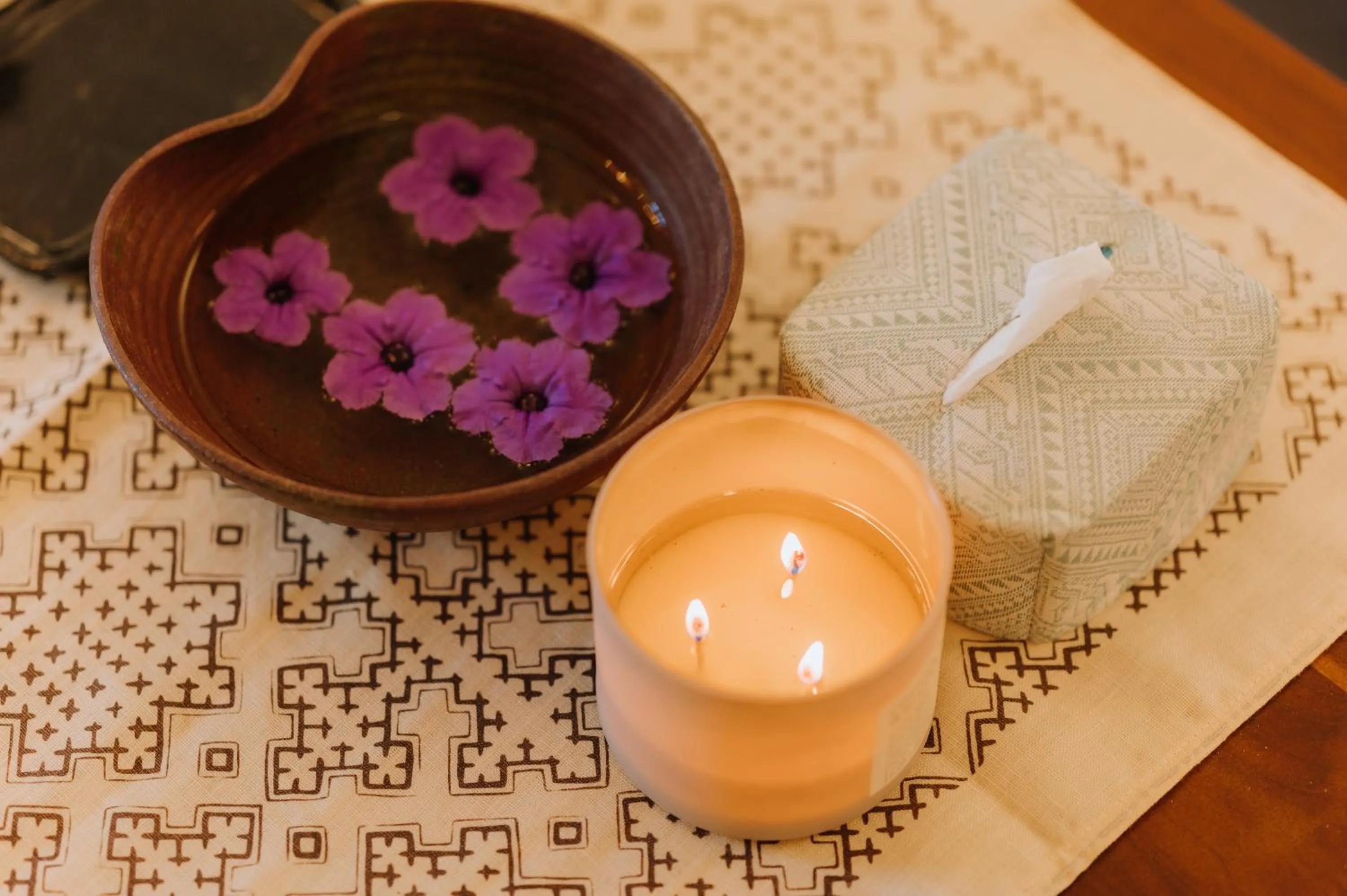 Decorative detail in SamaiLaos Residence