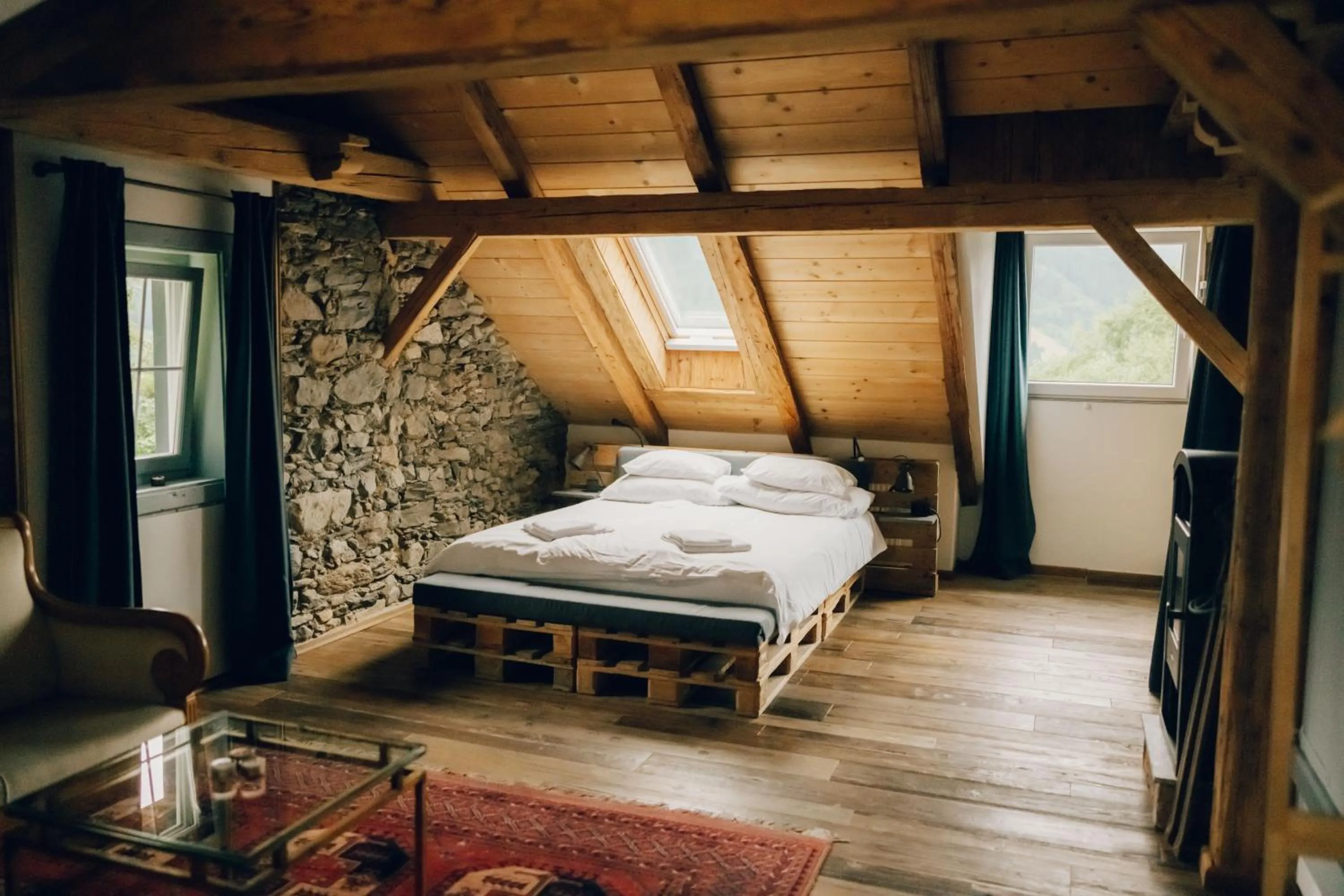 Bed in Waldhaus Rudolfshöhe