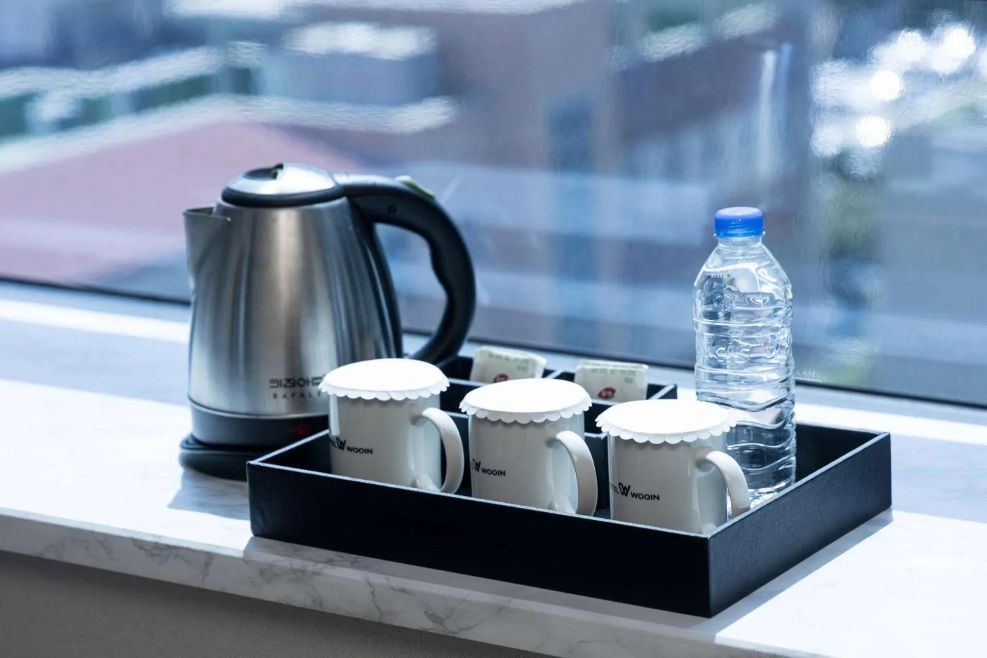 Decorative detail in Hotel Wooin