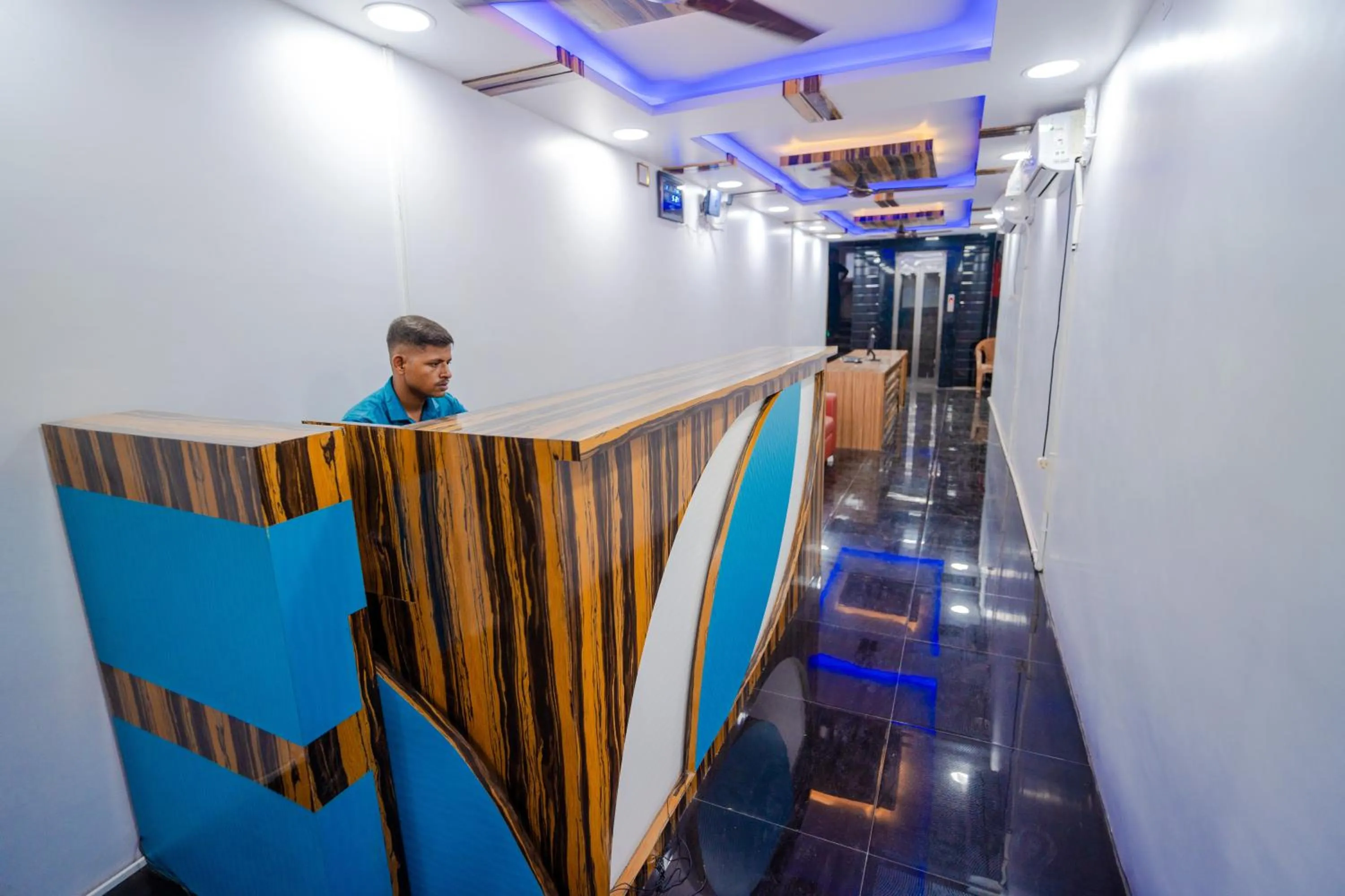 Lobby or reception in Hotel Mirka Plaza