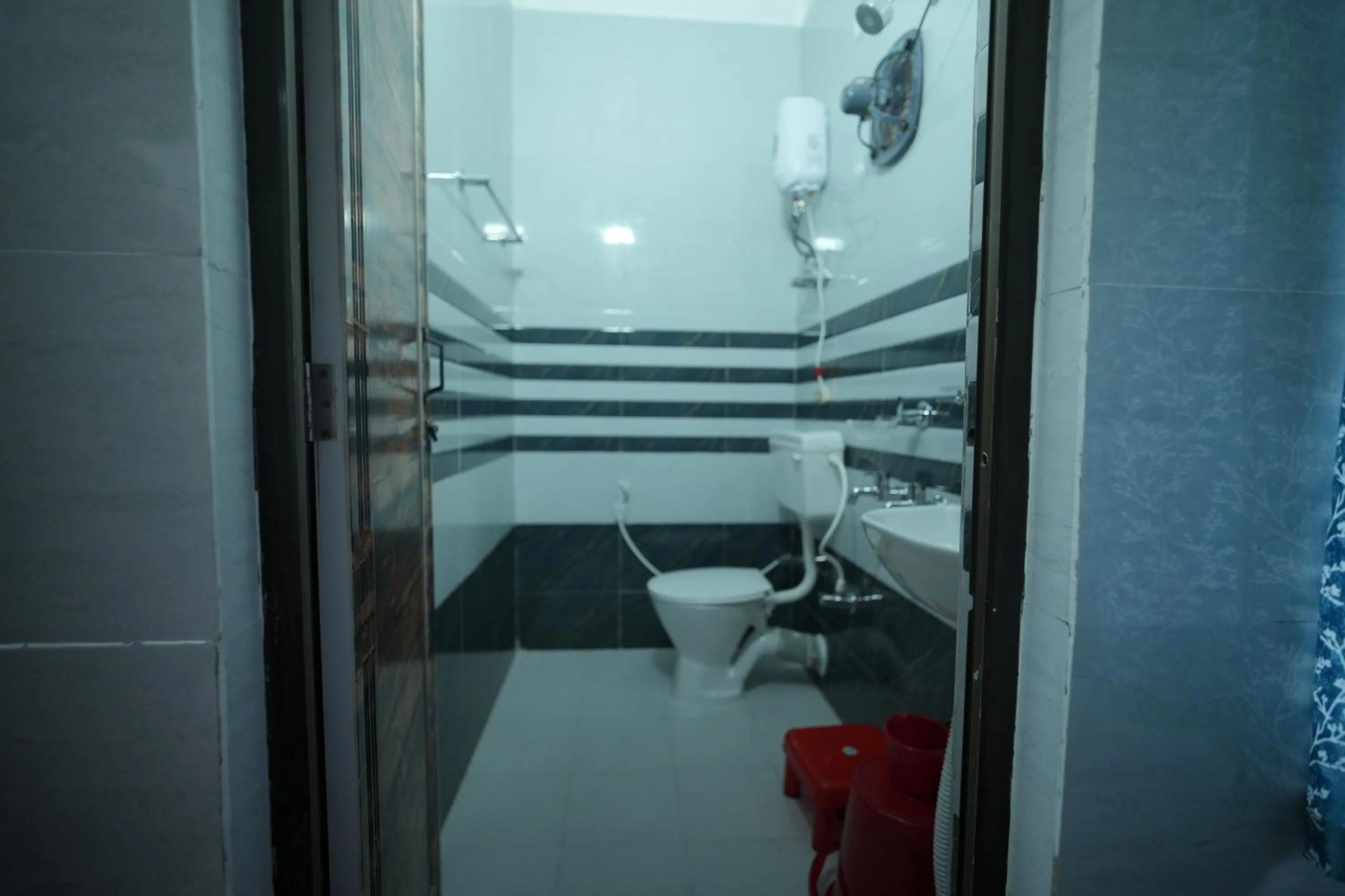 Bathroom in Hotel Mirka Plaza