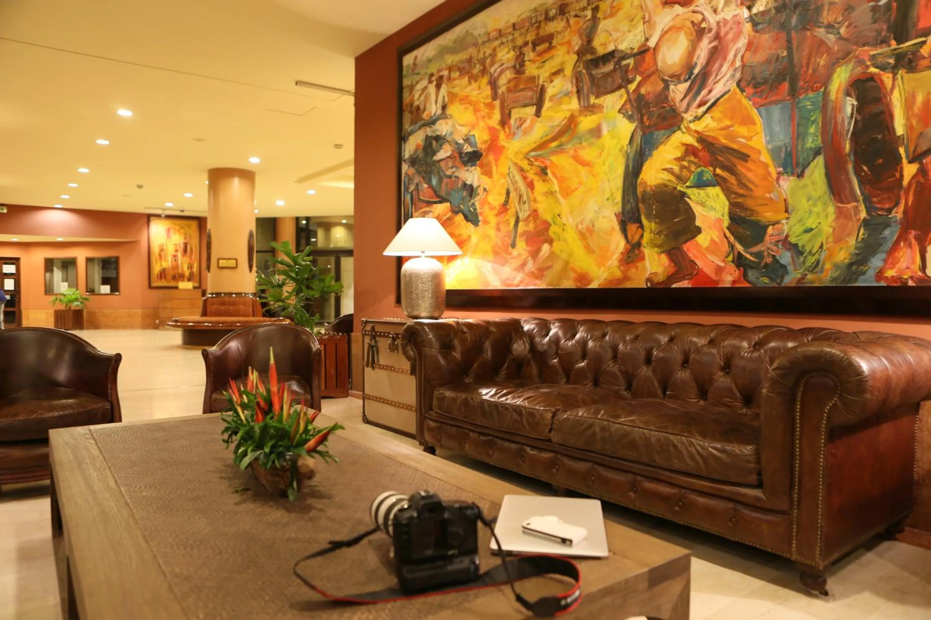 Decorative detail in Hotel Memling