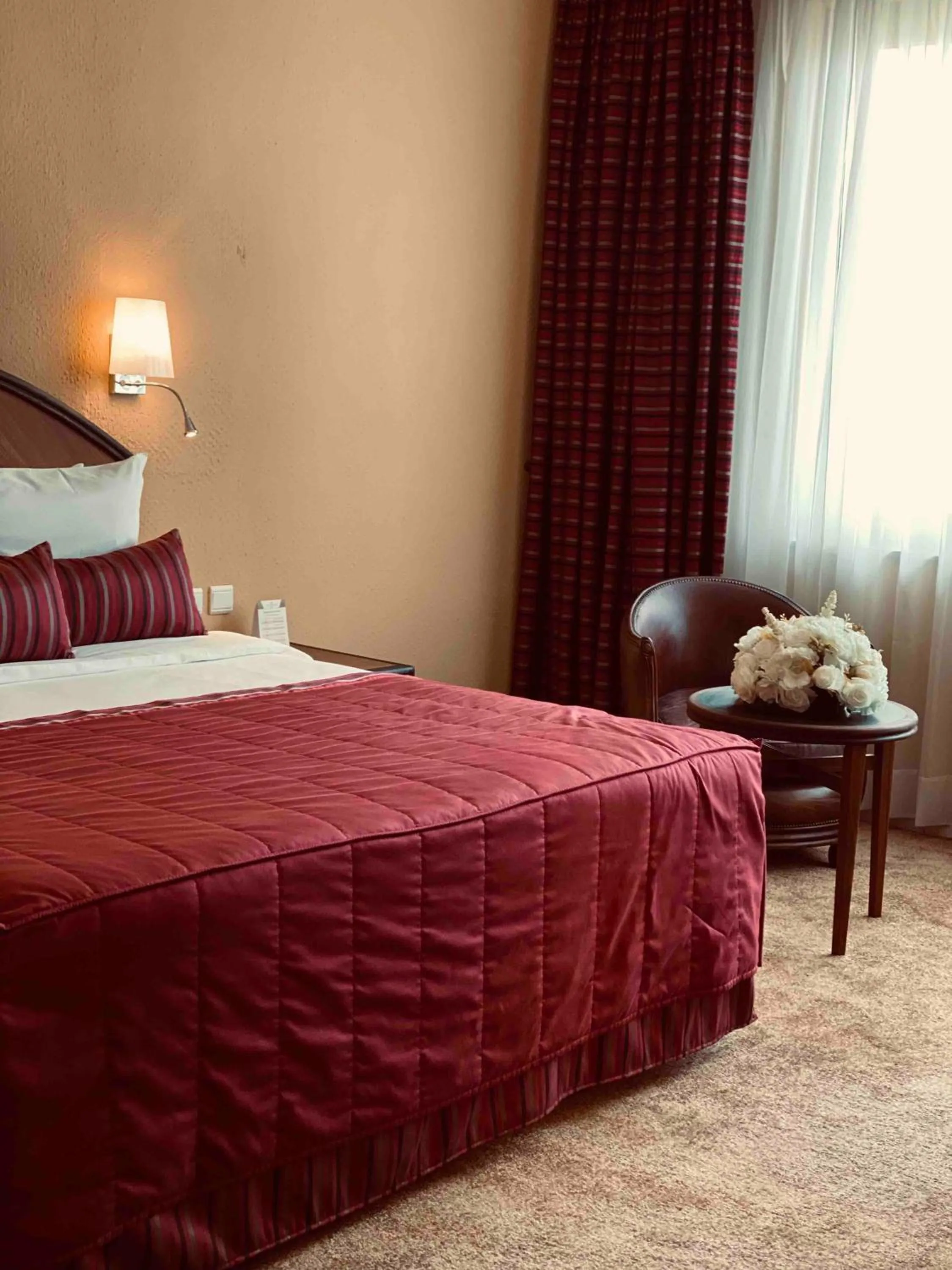 Bed in Hotel Memling