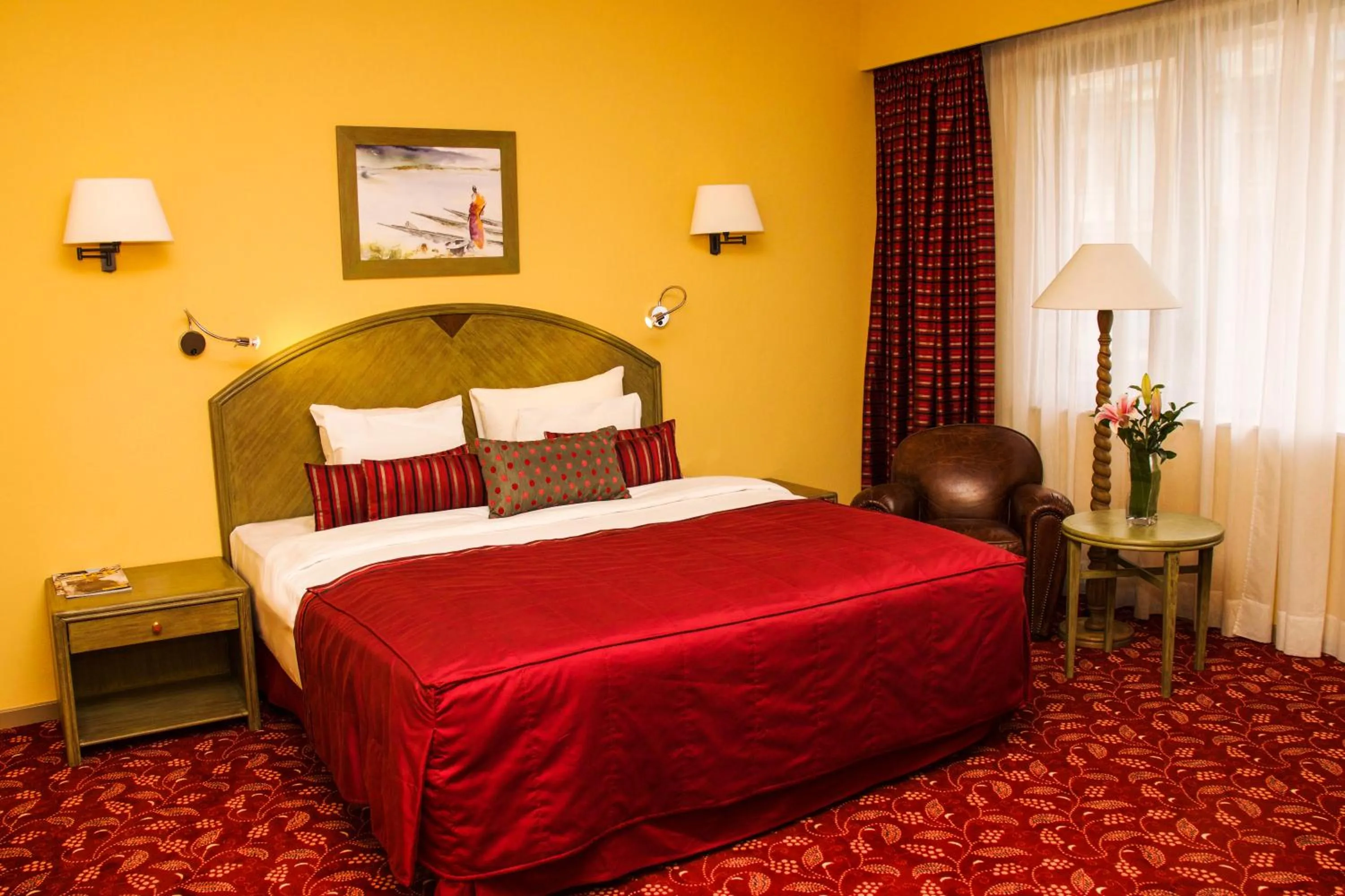 Bedroom, Bed in Hotel Memling