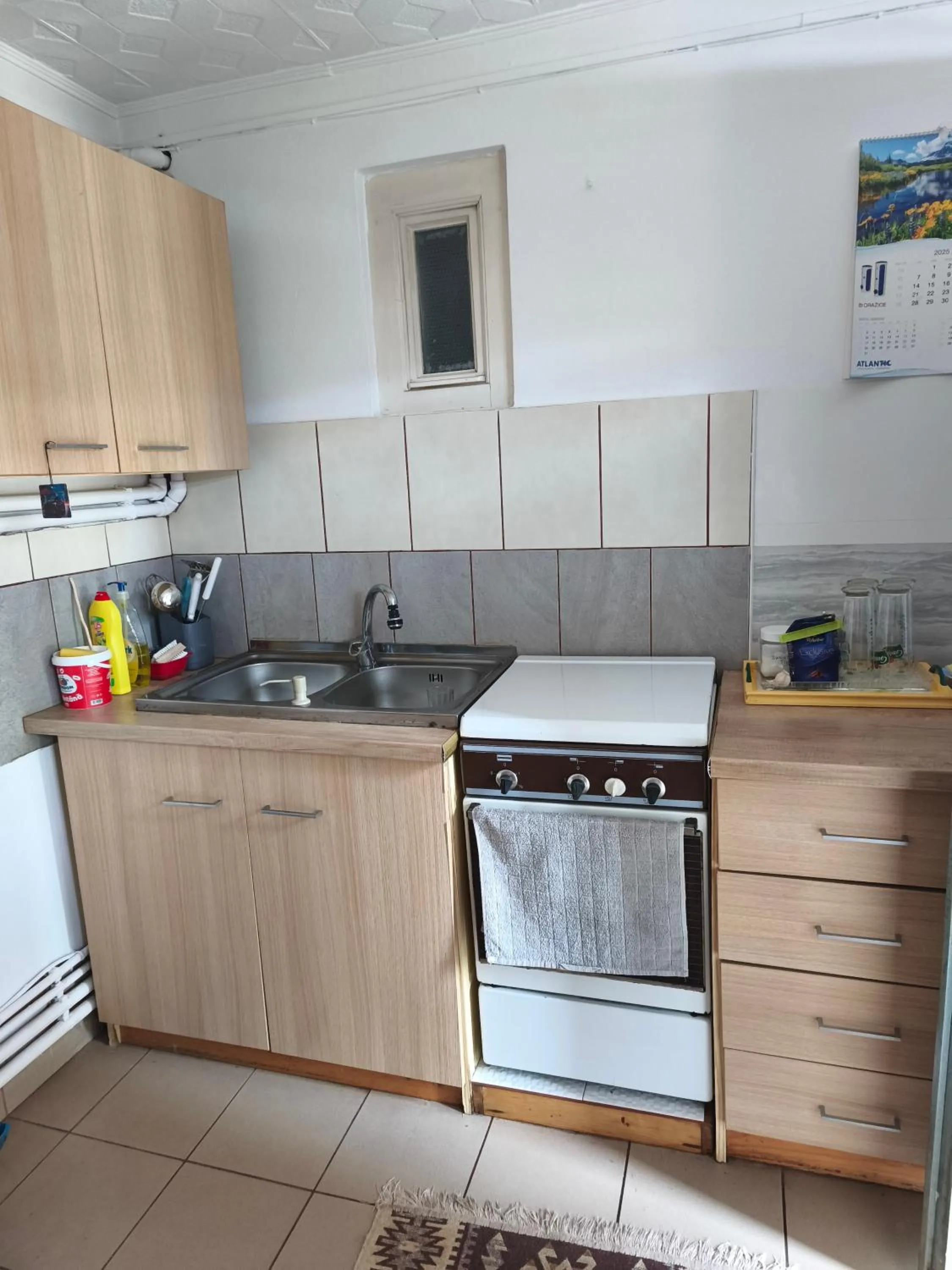 Kitchen or kitchenette in Nárcisz B&B