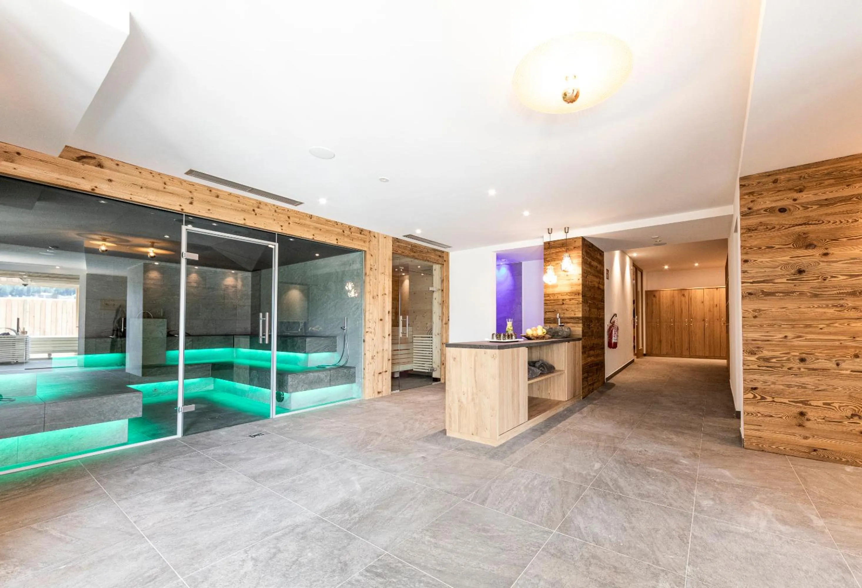 Sauna in Hotel Rommisa