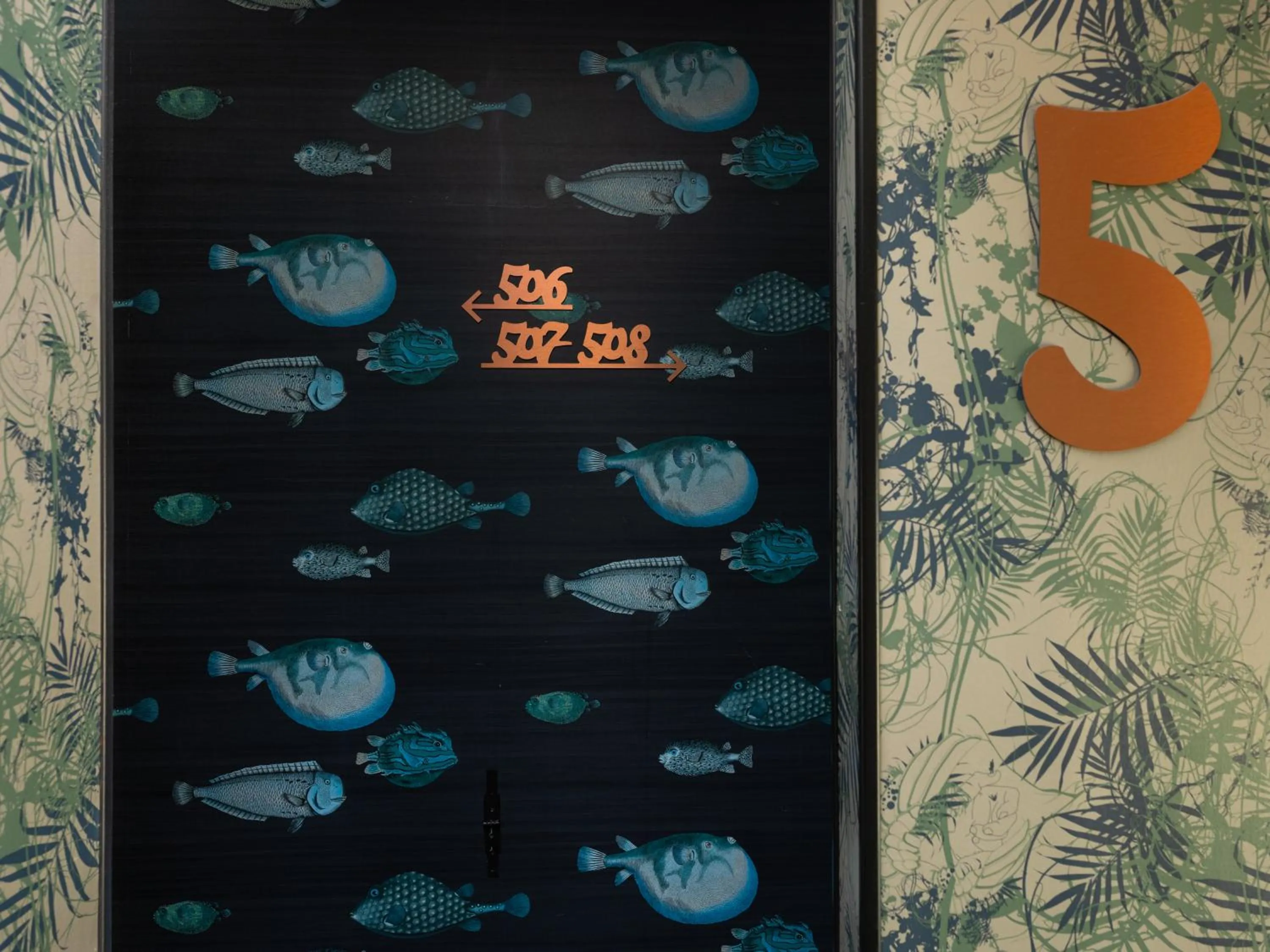 Floor plan in Hôtel Exquis