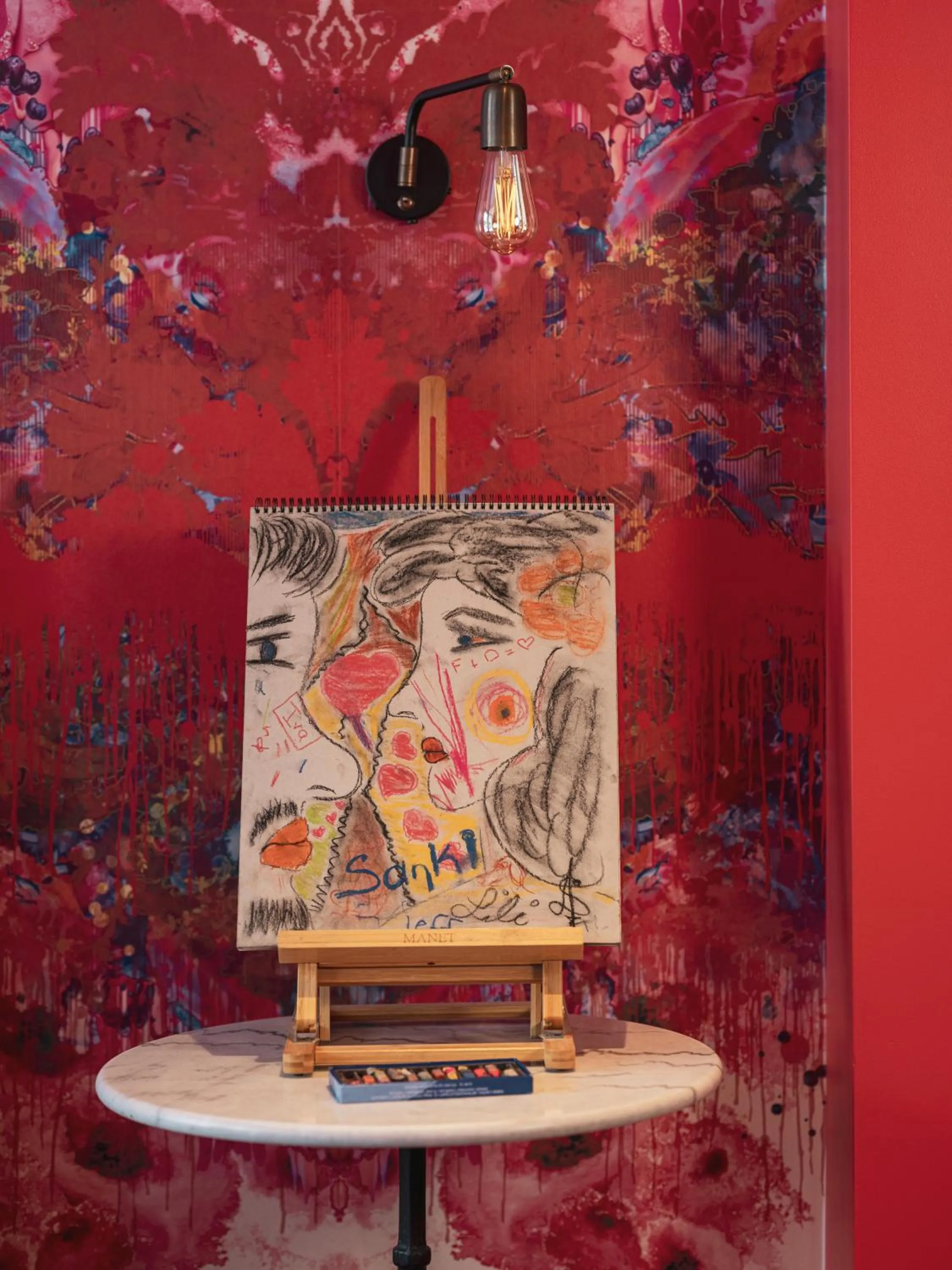 Lobby or reception in Hôtel Exquis