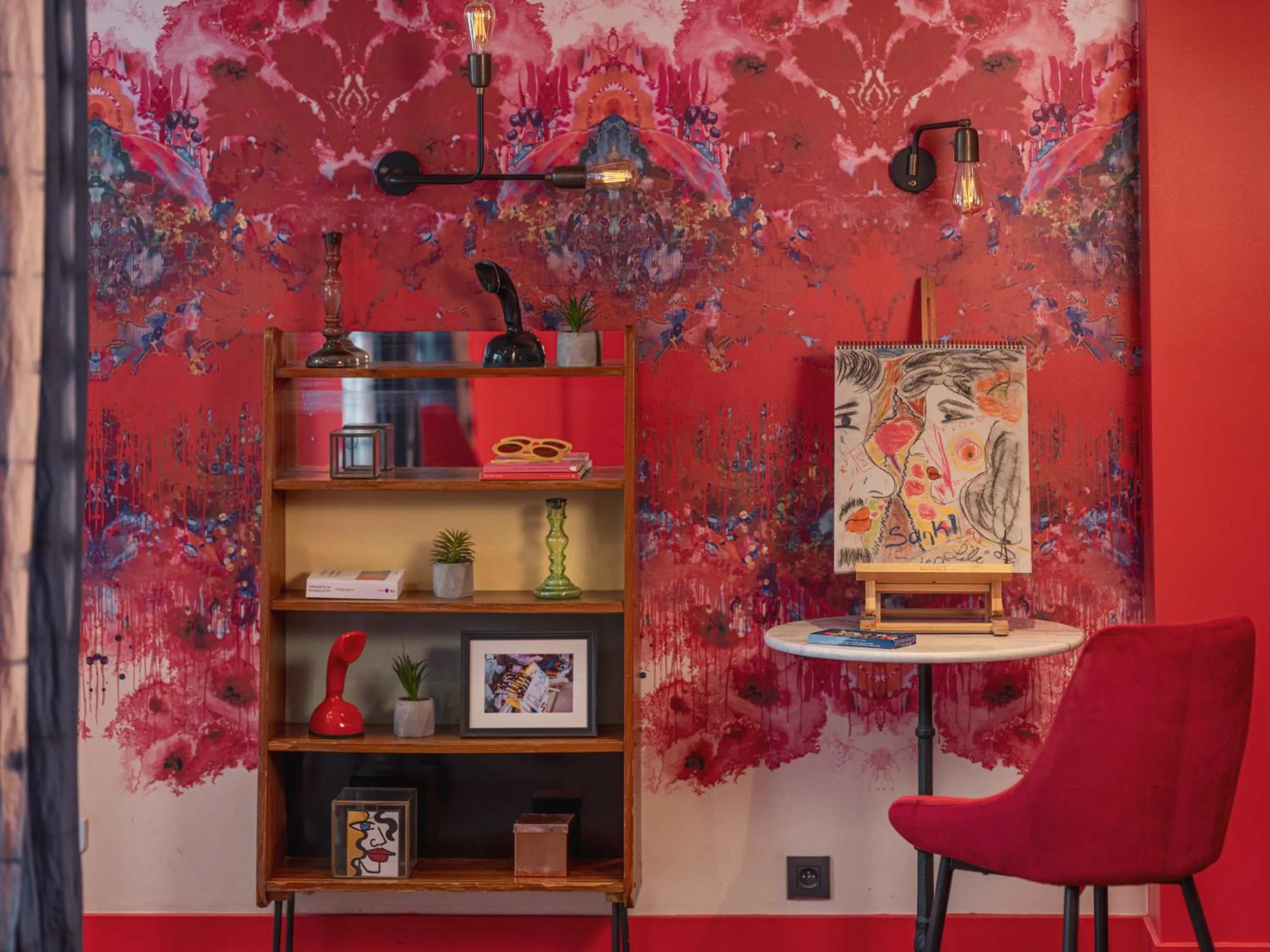 Lobby or reception in Hôtel Exquis