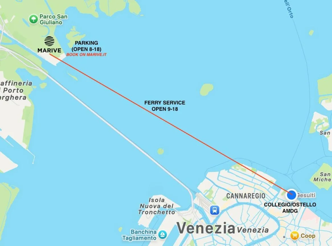 Parking in Ostello AMDG