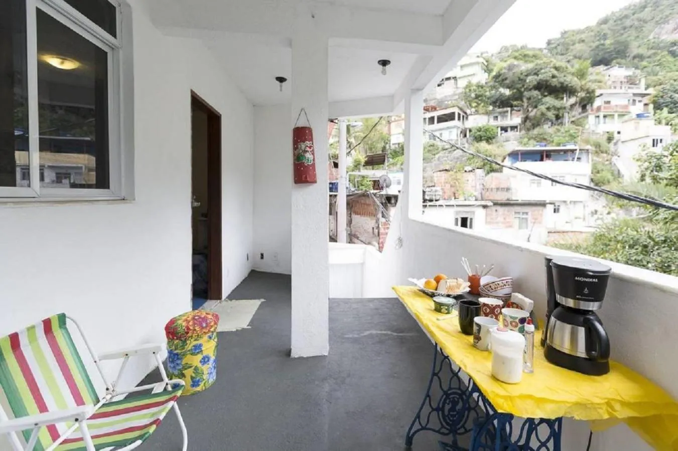 Balcony/Terrace in Natural Do Rio Guesthouse