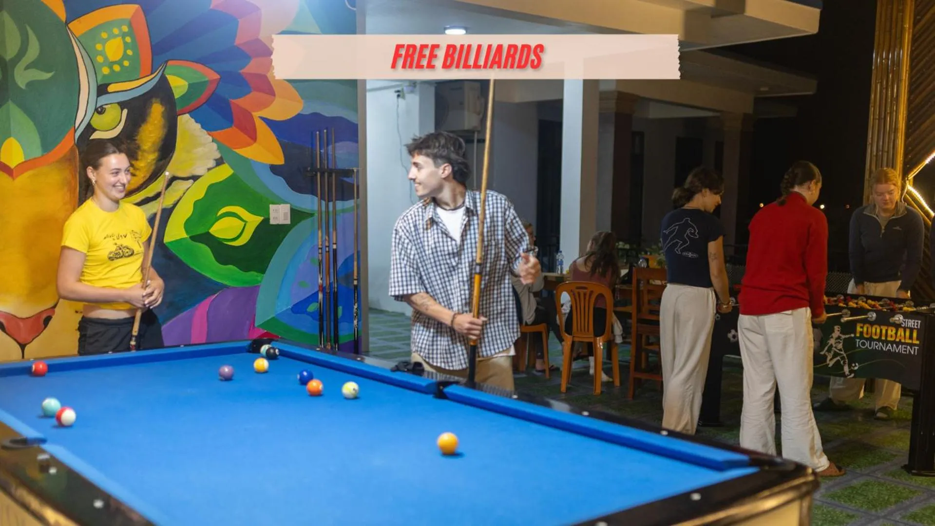 People in Green Riverside Cosy Home