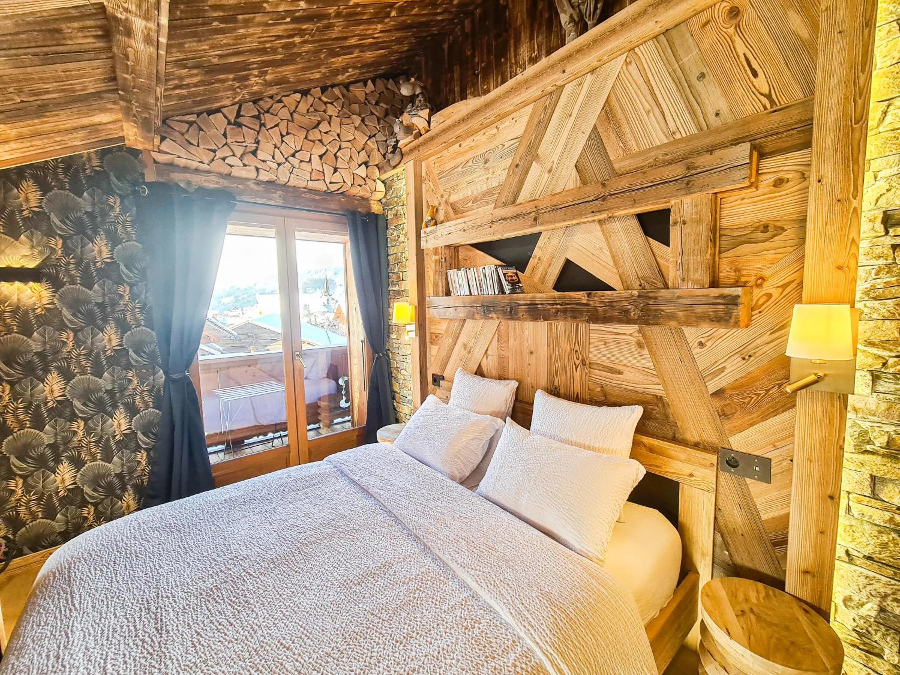 Studio Lachat - Centre village, vue montagnes - AravisTour