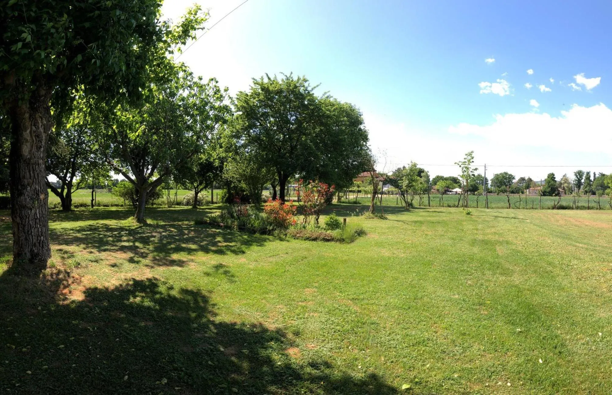 Garden view in B&B Villino Margherita